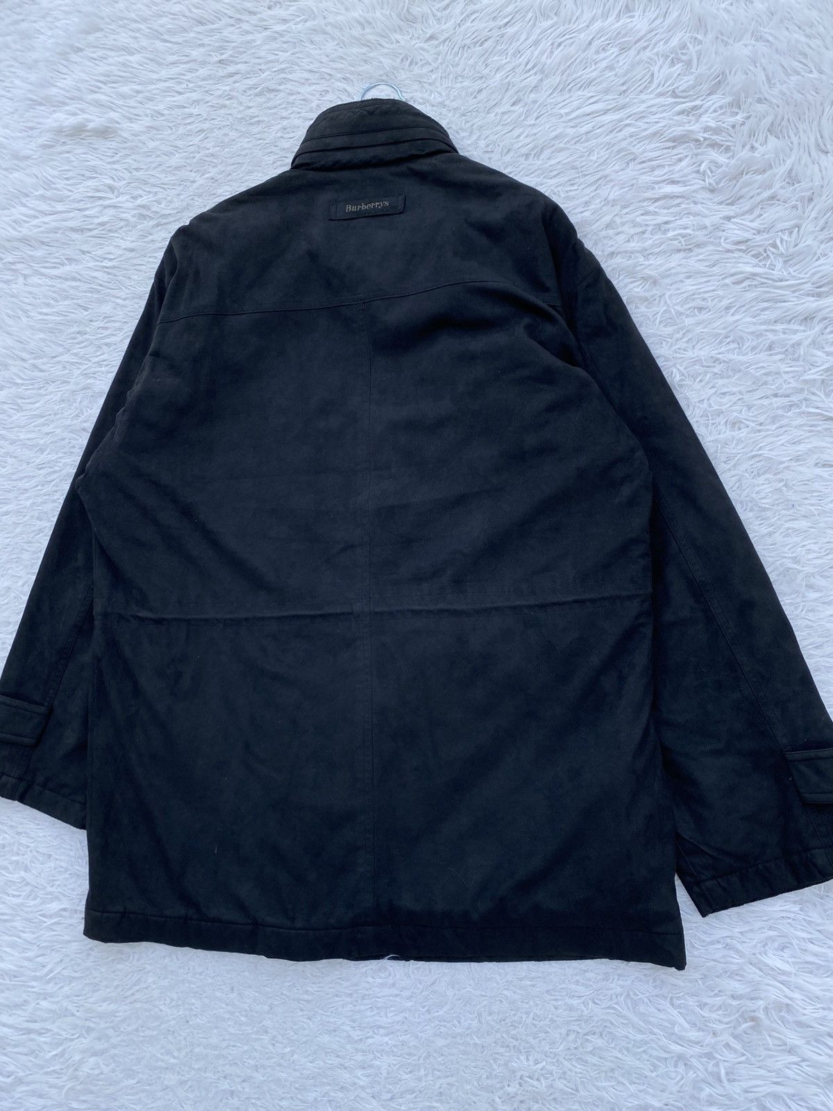 Burberry Rare Vintage 90s Burberry Black Jacket Size US L / EU 52-54 / 3 - 23 Thumbnail