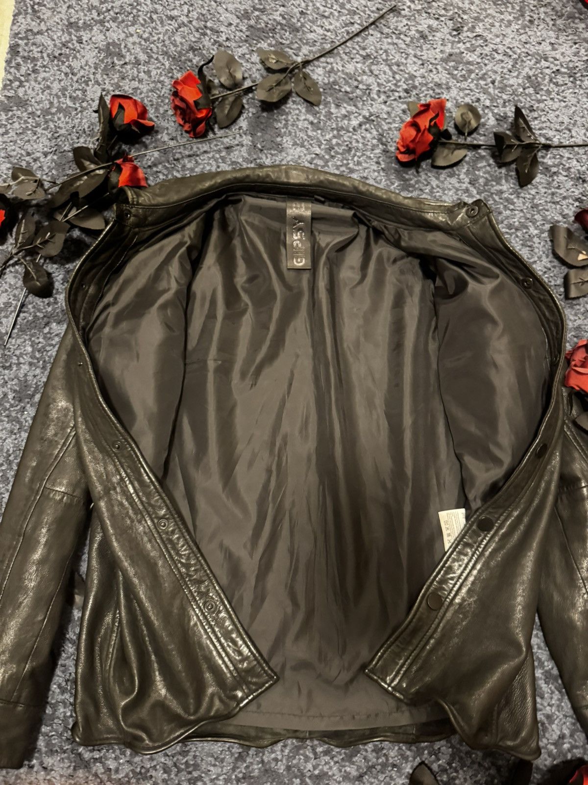 Gypsy Gypsy Vintage Rare Black Leather Jacket Size US S / EU 44-46 / 1 - 4 Thumbnail