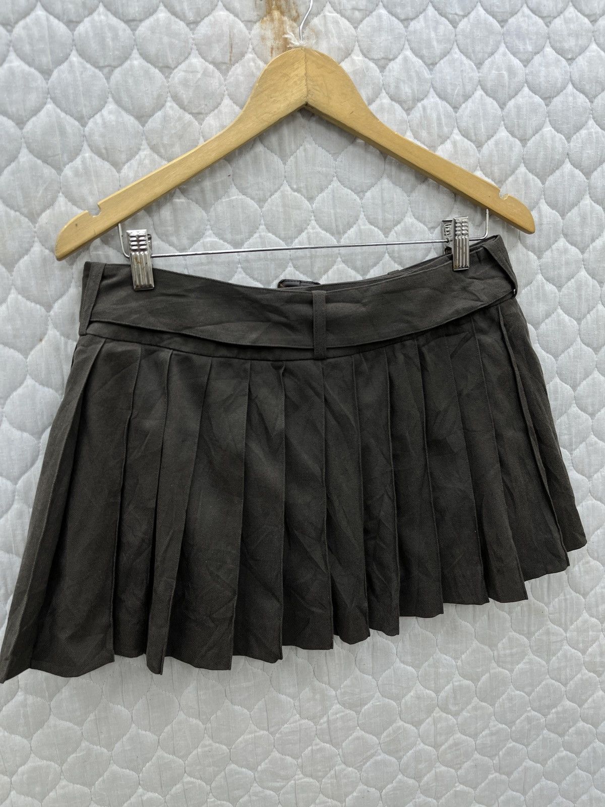 Katharine Hamnett London 🔥🔥🔥STEALS KATHARINE HAMNETT WRAPPED PLEATED BELT SKIRTS Size 32" / US 10 / IT 46 - 6 Thumbnail