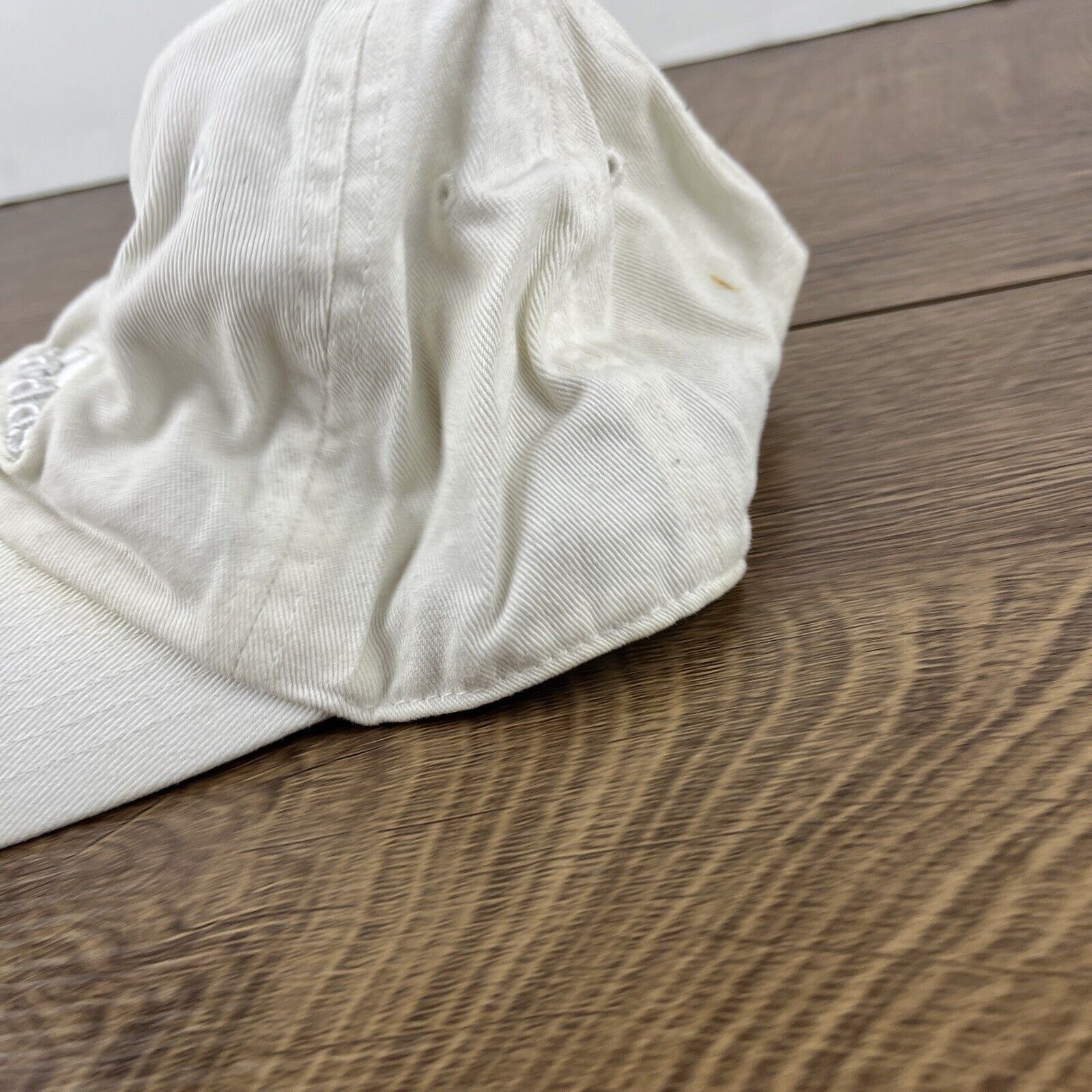 Adidas Adidas White Hat Adidas Athletic Running Hat Adjustable Adul Size ONE SIZE - 7 Thumbnail