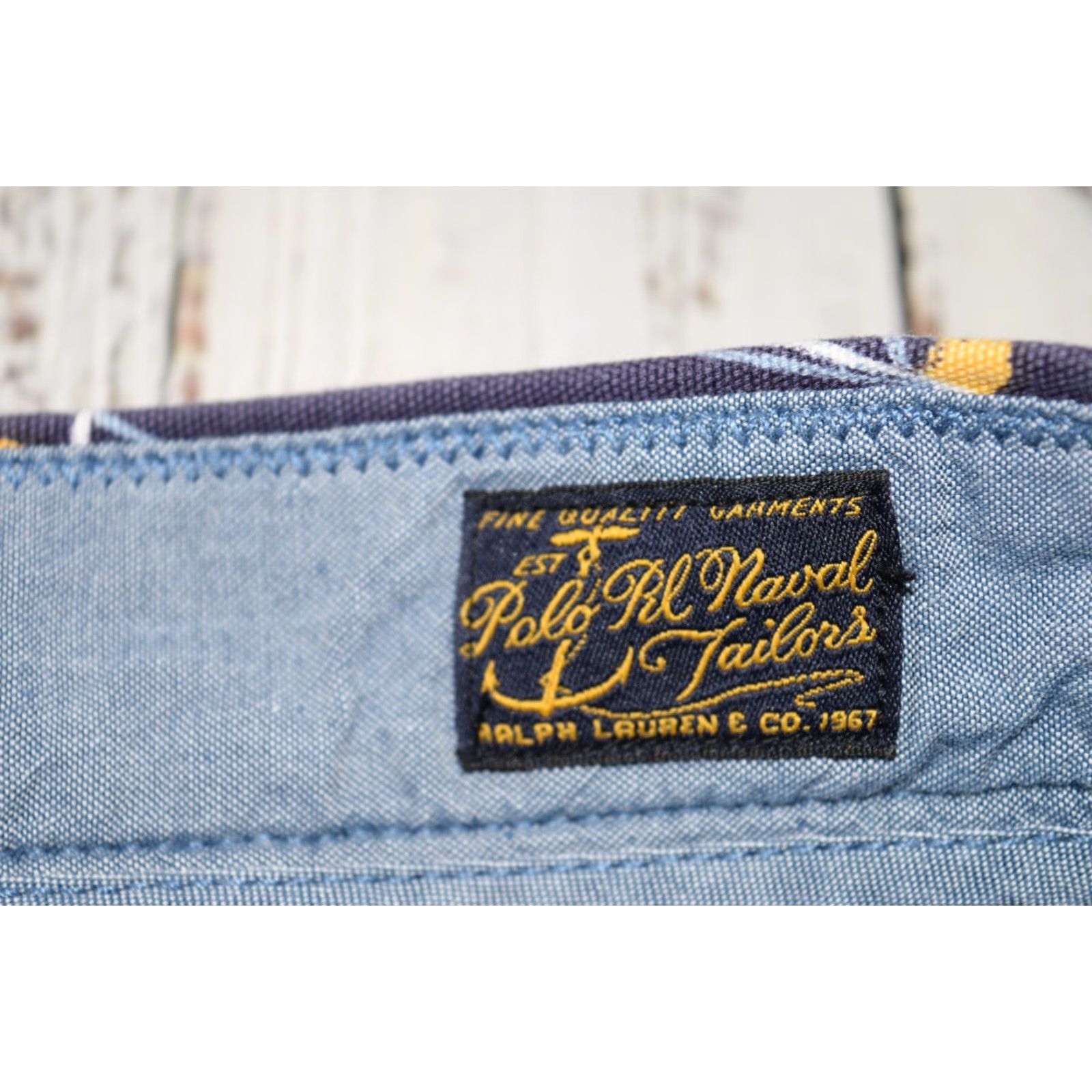 Polo Ralph Lauren POLO RALPH LAUREN Nautical Chinos 34" Waist Blue Graphic Casual Mens Size US S / EU 44-46 / 1 - 4 Thumbnail