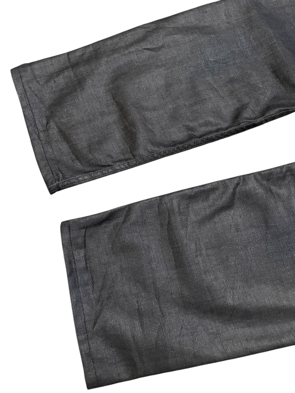 Hysteric Glamour × Yasuyuki Ishii Back Number Japan Waxed Coated Claw Mark Loose Jeans Size US 34 / EU 50 - 15 Thumbnail