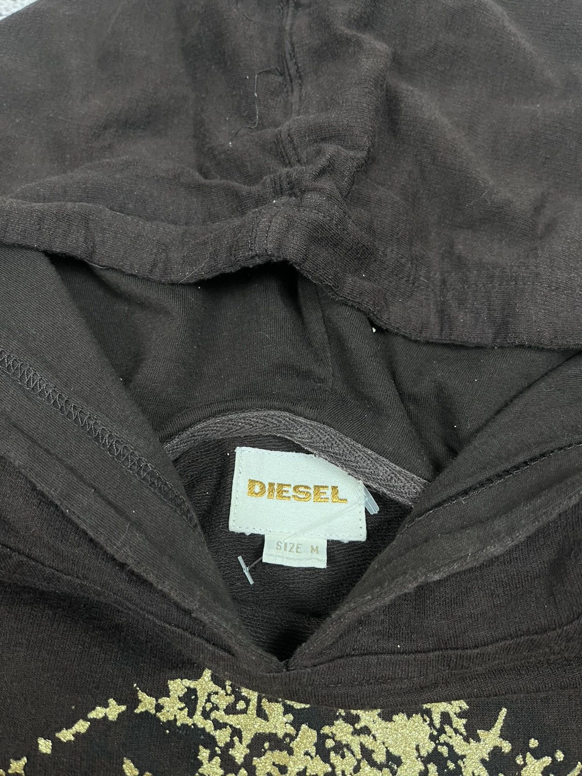 Diesel Diesel Only The Brave Mohawk Star Logo Hoodie Black Size M Size M / US 6-8 / IT 42-44 - 6 Thumbnail