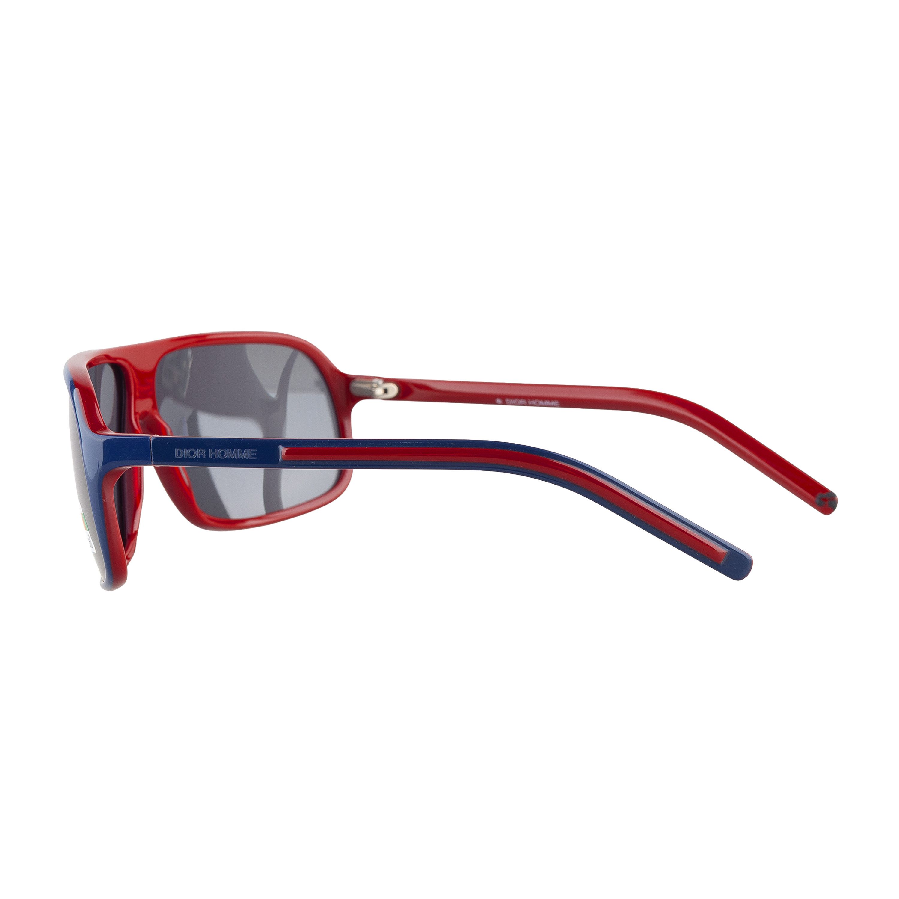 Dior Dior Homme "BLACK TIE" 39/S DXQ VK Navy/Red Sunglasses Size ONE SIZE - 3 Thumbnail
