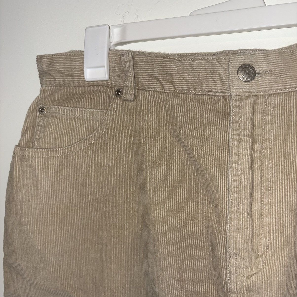 Other NWT Exchange Unlimited Tan Denim Midi Skirt Size 38" / US 16 / IT 52 - 2 Thumbnail