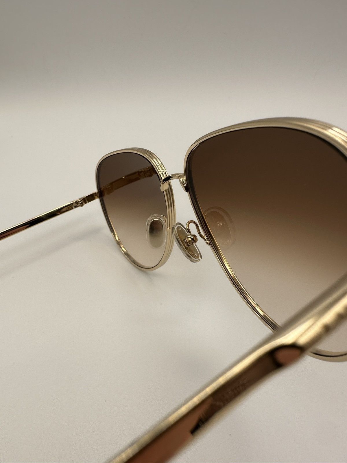 Lanvin Lanvin Gold Sunglasses Size ONE SIZE - 4 Thumbnail