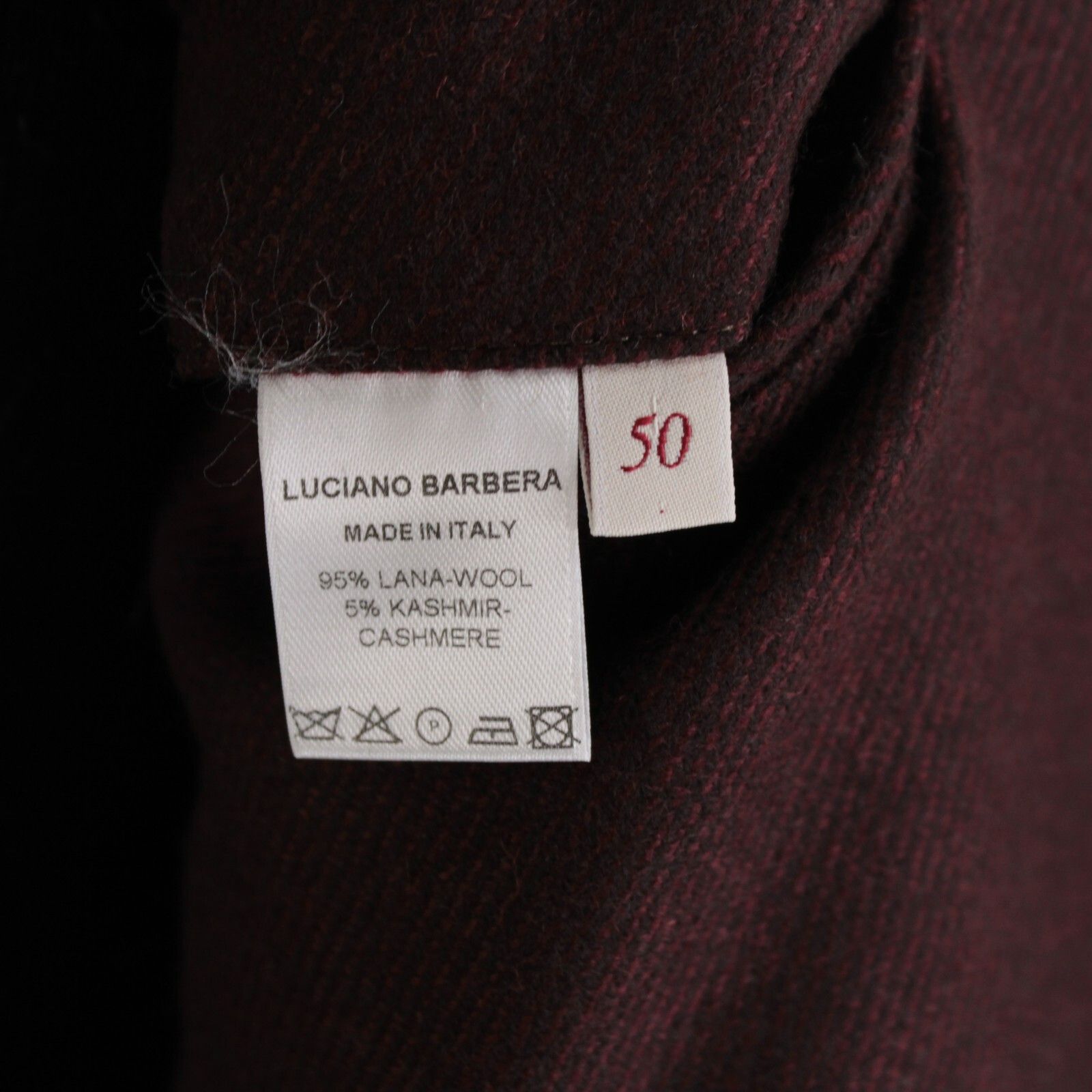 Luciano Barbera Luciano Barbera Coat Size M US In Red Wool Blend Size US M / EU 48-50 / 2 - 8 Thumbnail