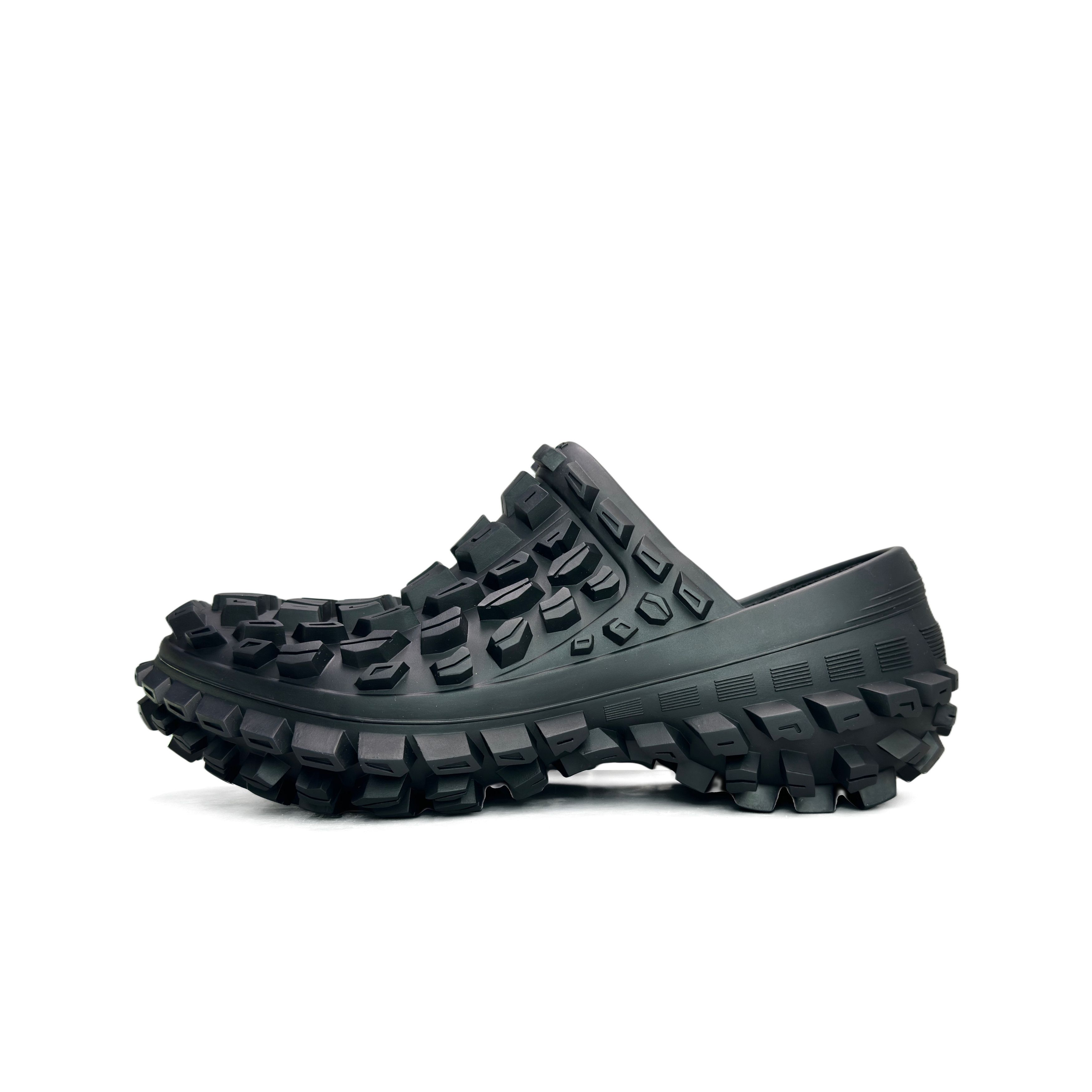 Balenciaga Balenciaga Defender Clog Black Size 11 Size US 11 / EU 44 - 1 Thumbnail