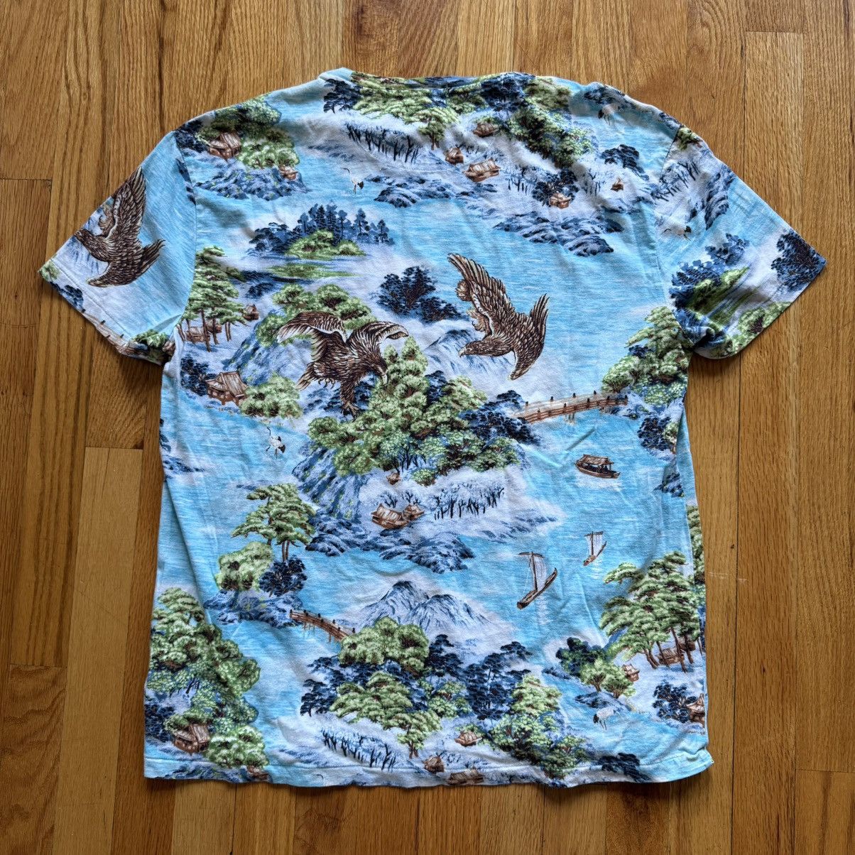 Polo Ralph Lauren Polo Ralph Lauren Allover Print T-Shirt Size M Size US M / EU 48-50 / 2 - 4 Thumbnail