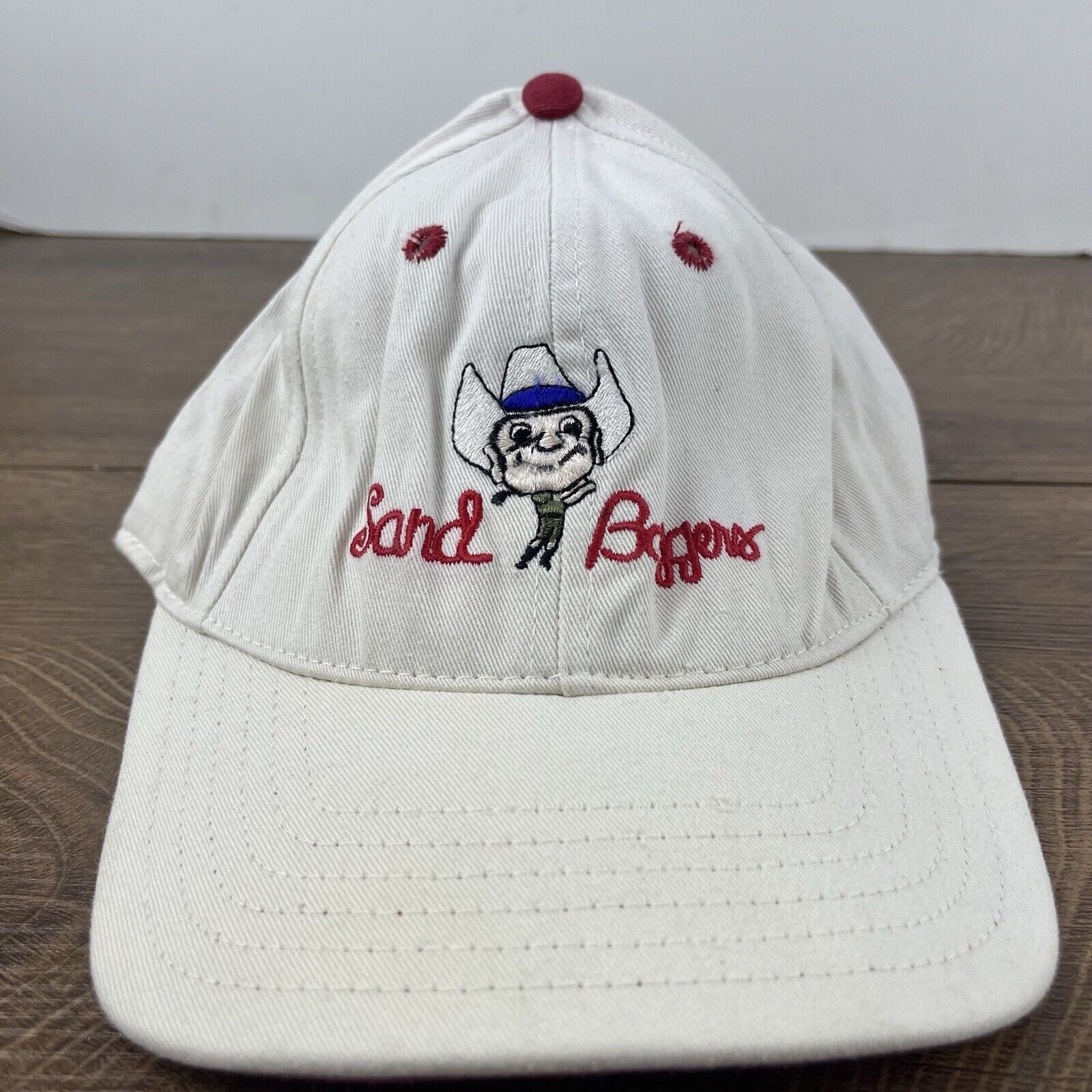 Other Sand Baggers Hat White Cap Hat Adjustable Hat White Adult Ha Size ONE SIZE - 5 Thumbnail