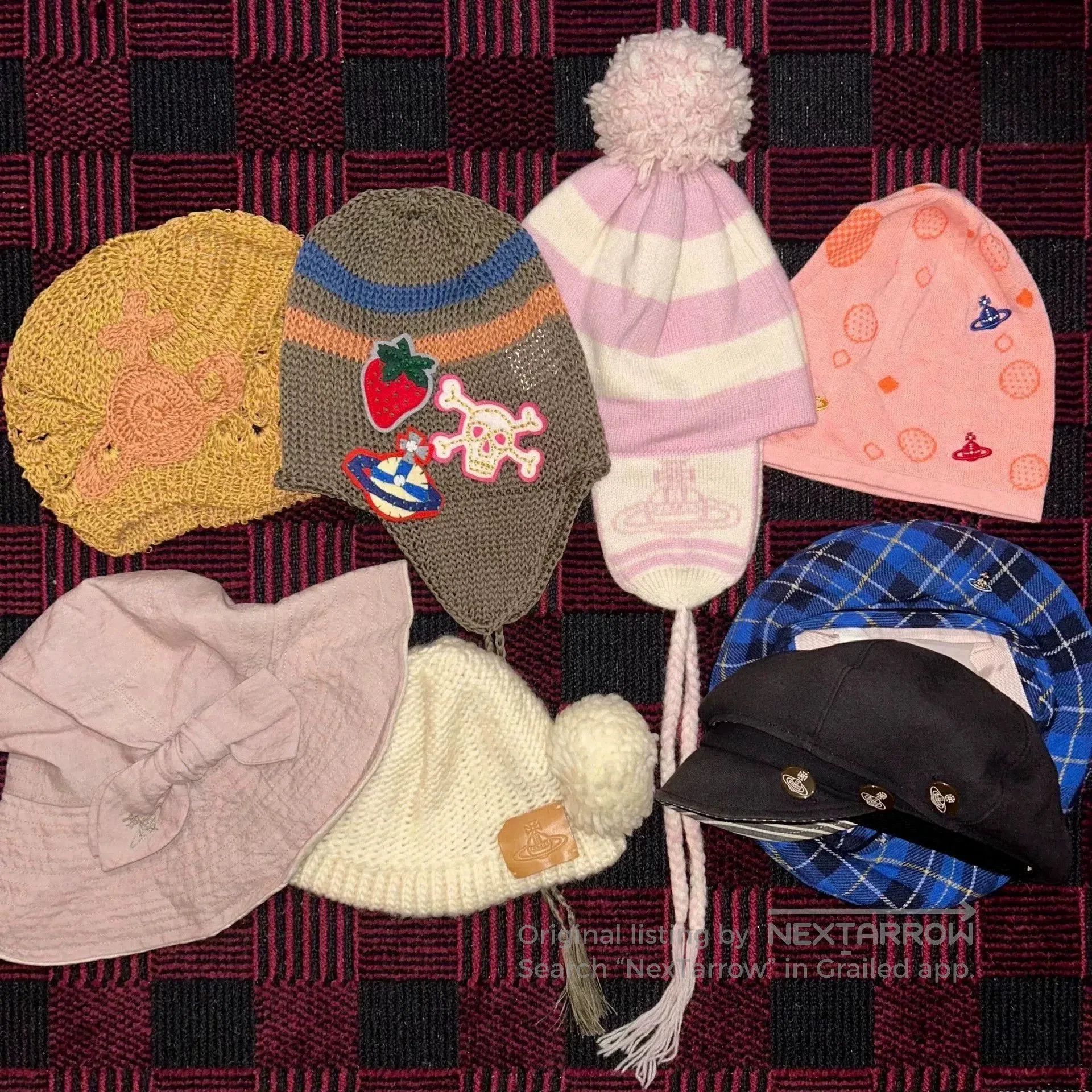 Vivienne Westwood vivienne westwood saturn button beret hat. Size ONE SIZE - 1 Thumbnail