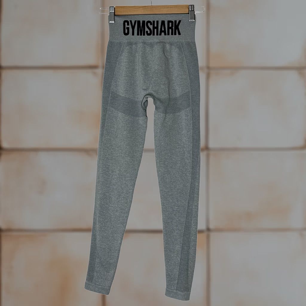 Gymshark Leggings Women Small Gray Athletic Training Gym Outdoor Athleisure, Women's (Size 28)