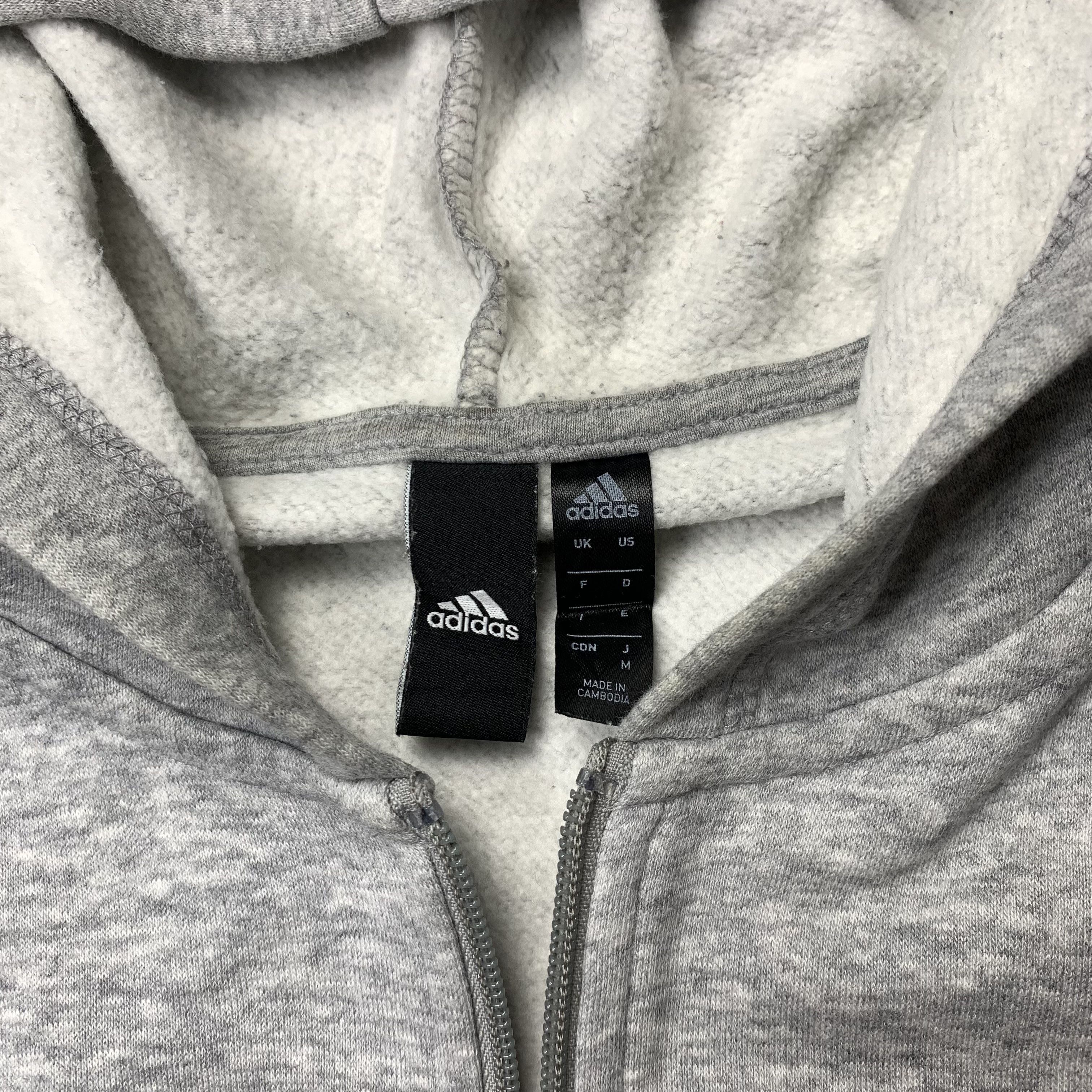 Adidas Adidas Three Stripes Spellout Logo Hoodie Size US S / EU 44-46 / 1 - 5 Thumbnail