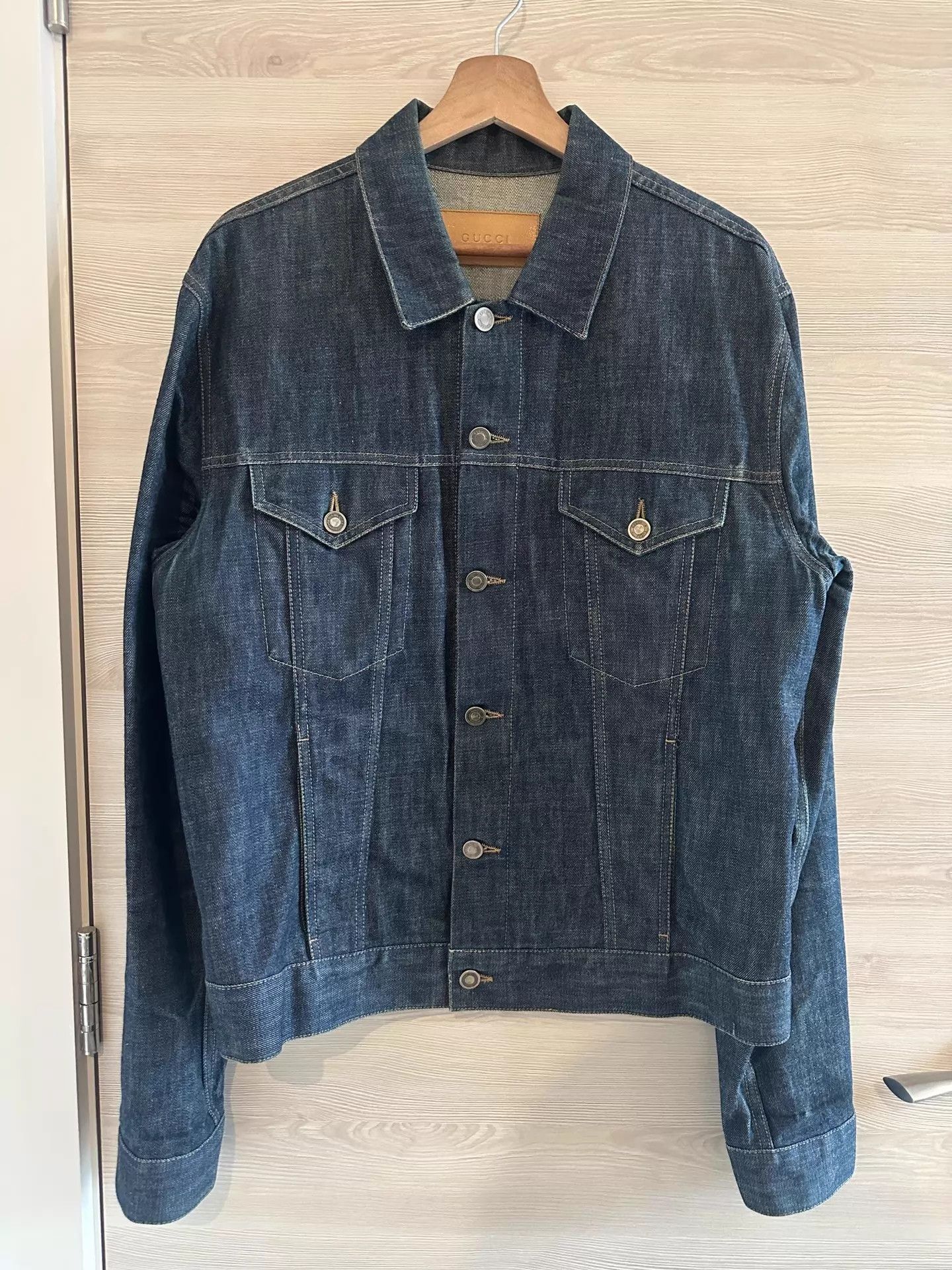 Gucci × Tom Ford Gucci by Tom Ford SS04 Zip Denim Jacket | Grailed