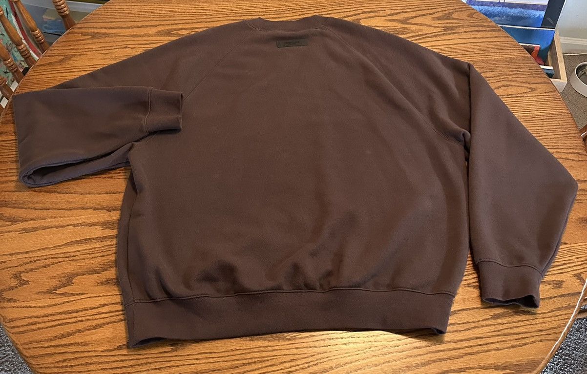 Essentials FOG Essentials Maroon Large Crew Sweater Cotton Size US L / EU 52-54 / 3 - 8 Thumbnail