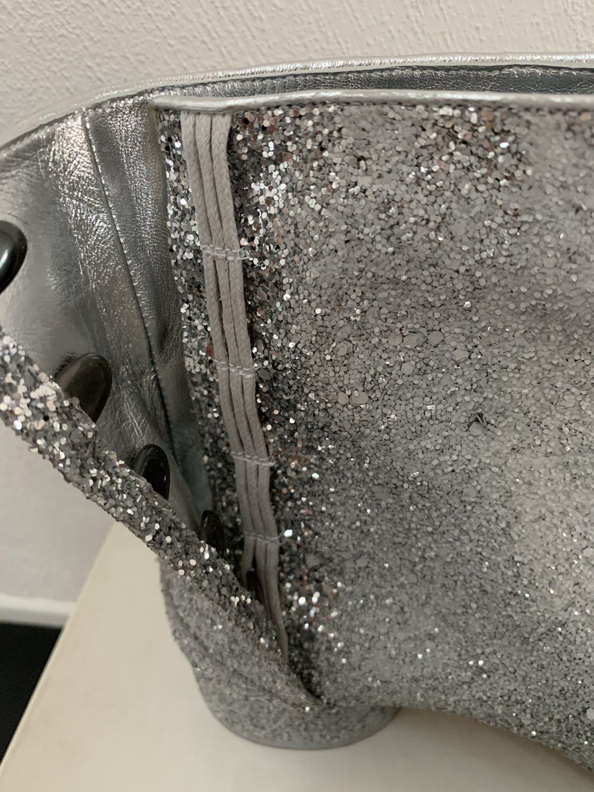 Maison Margiela Maison Margiela Silver Tabi Boots Size US 6.5 / IT 36.5 - 17 Thumbnail