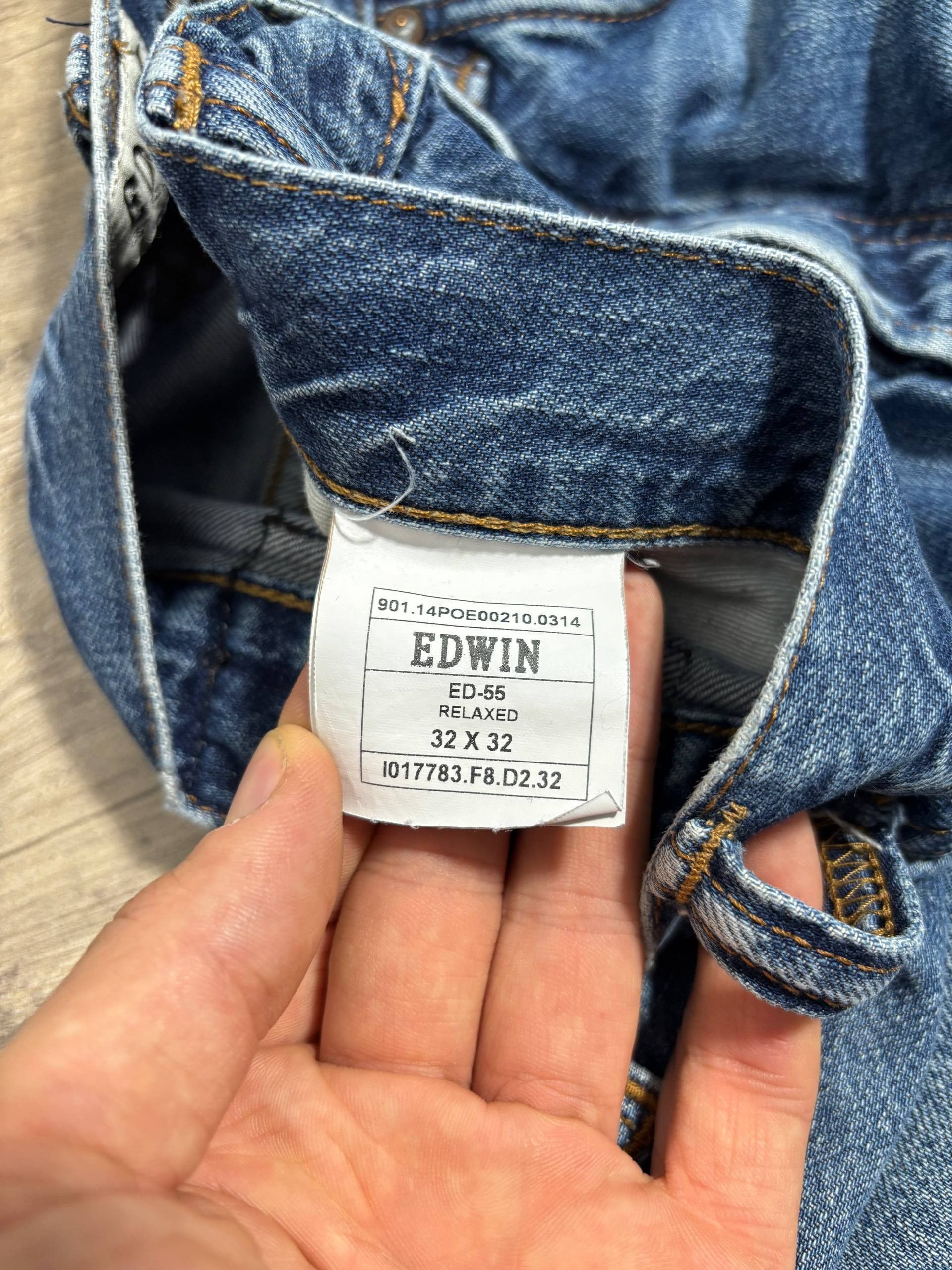 Edwin Edwin Tokyo Japan Denim Vintage Jeans Size US 32 / EU 48 - 10 Thumbnail