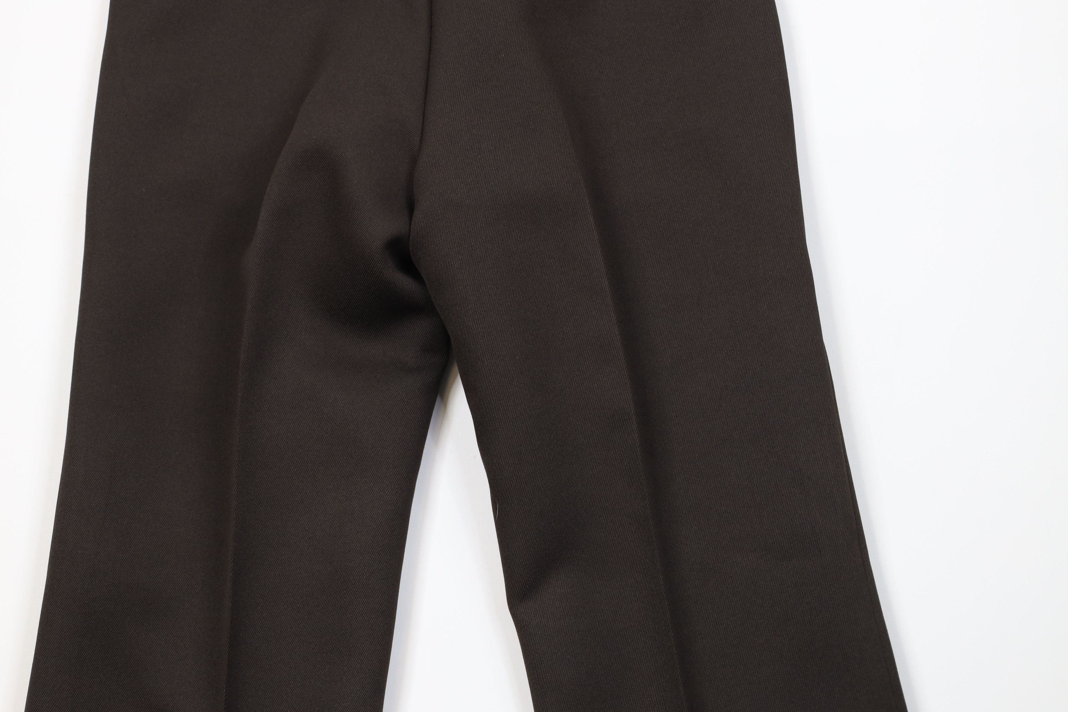 Vintage Vintage 70s Streetwear Flared Wide Leg Chino Pants Brown Size US 28 / EU 44 - 11 Thumbnail