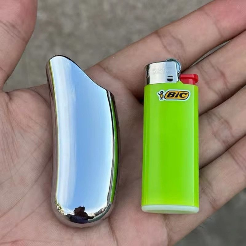 Vintage Ice Mirror J5 Lighter Case Metal Size ONE SIZE - 2 Thumbnail