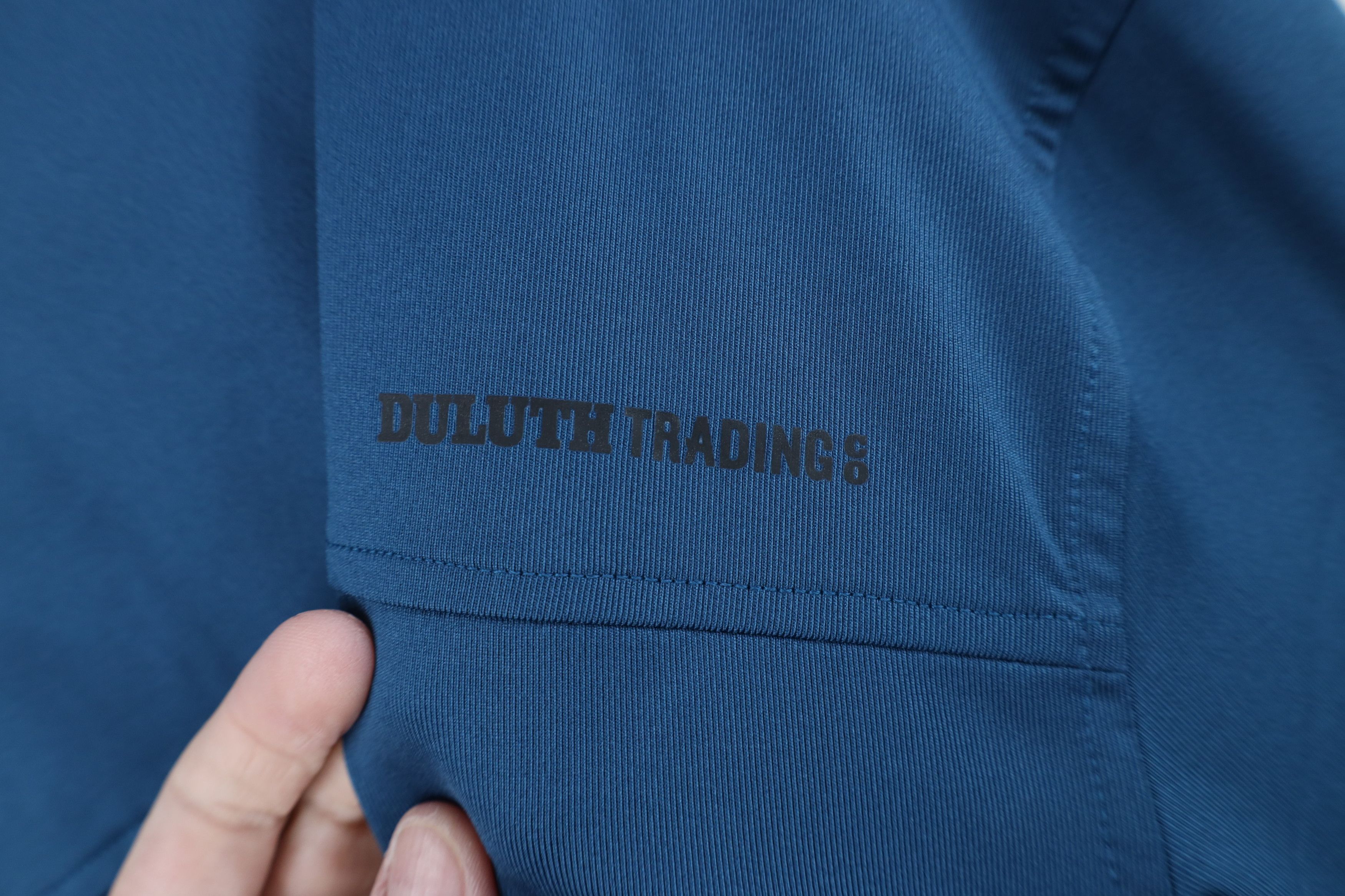 Duluth Trading Company Duluth Trading Co Performance Long Sleeve Polo Shirt Blue Size US XL / EU 56 / 4 - 12 Thumbnail