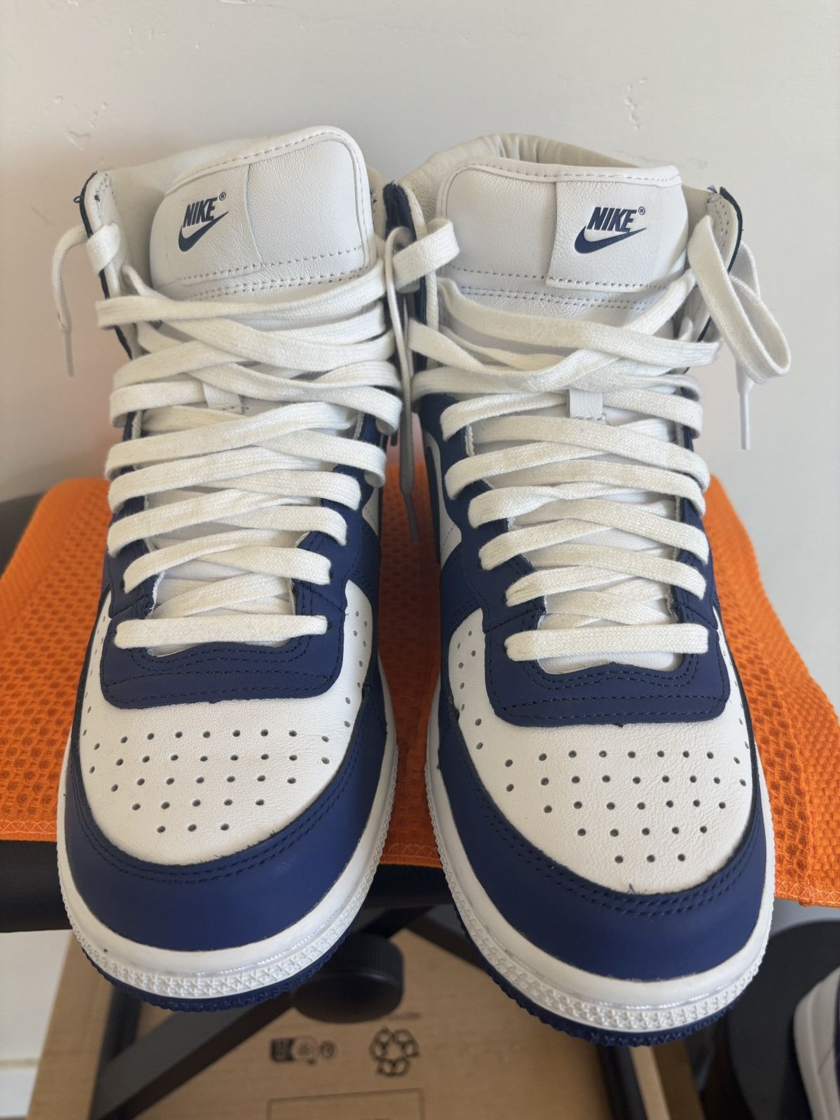 Comme des Garcons × Nike Nike Terminator High SP Comme Des Garcons Navy Size US 9 / EU 42 - 4 Thumbnail