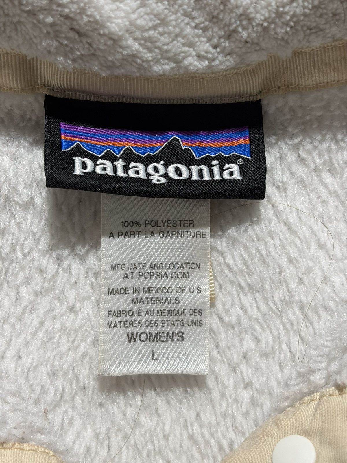 Patagonia Patagonia Sweater Womens Fleece Snap T Logo Cozy Pullover Size L / US 10 / IT 46 - 4 Thumbnail