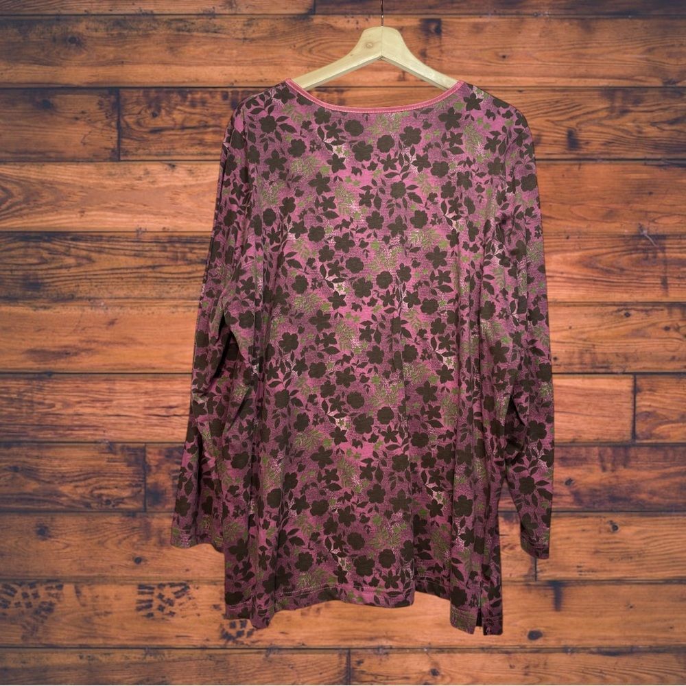 Other ONLY Necessities Pink Long Sleeve Tunic Shirt Large Size L / US 10 / IT 46 - 2 Thumbnail