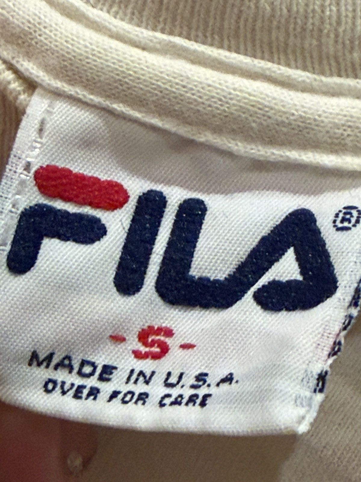 Fila Vintage fila tee Size US S / EU 44-46 / 1 - 3 Thumbnail