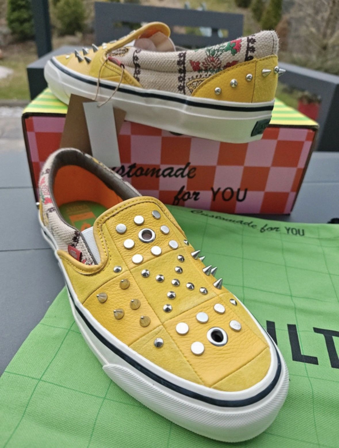 Other Gucci x Vans Vault Slip On OG Studded Patchwork US 10 Size US 10 / EU 43 - 2 Thumbnail