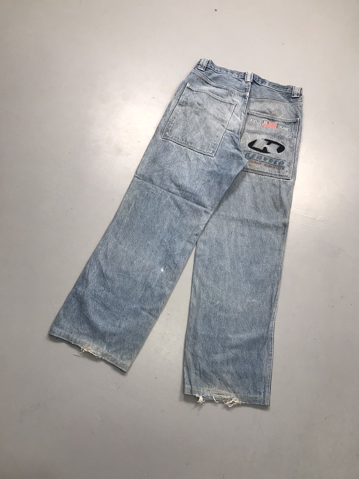 JNCO Vintage Kenvelo embroidered denim Size US 30 / EU 46 - 11 Thumbnail