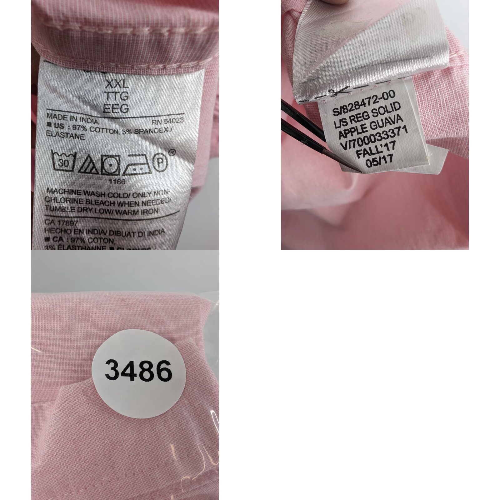 Old Navy Old Navy Shirt Men’s Pink Apple Guava Long Sleeve Button 2XL Casual Plaid Size US XXL / EU 58 / 5 - 8 Thumbnail
