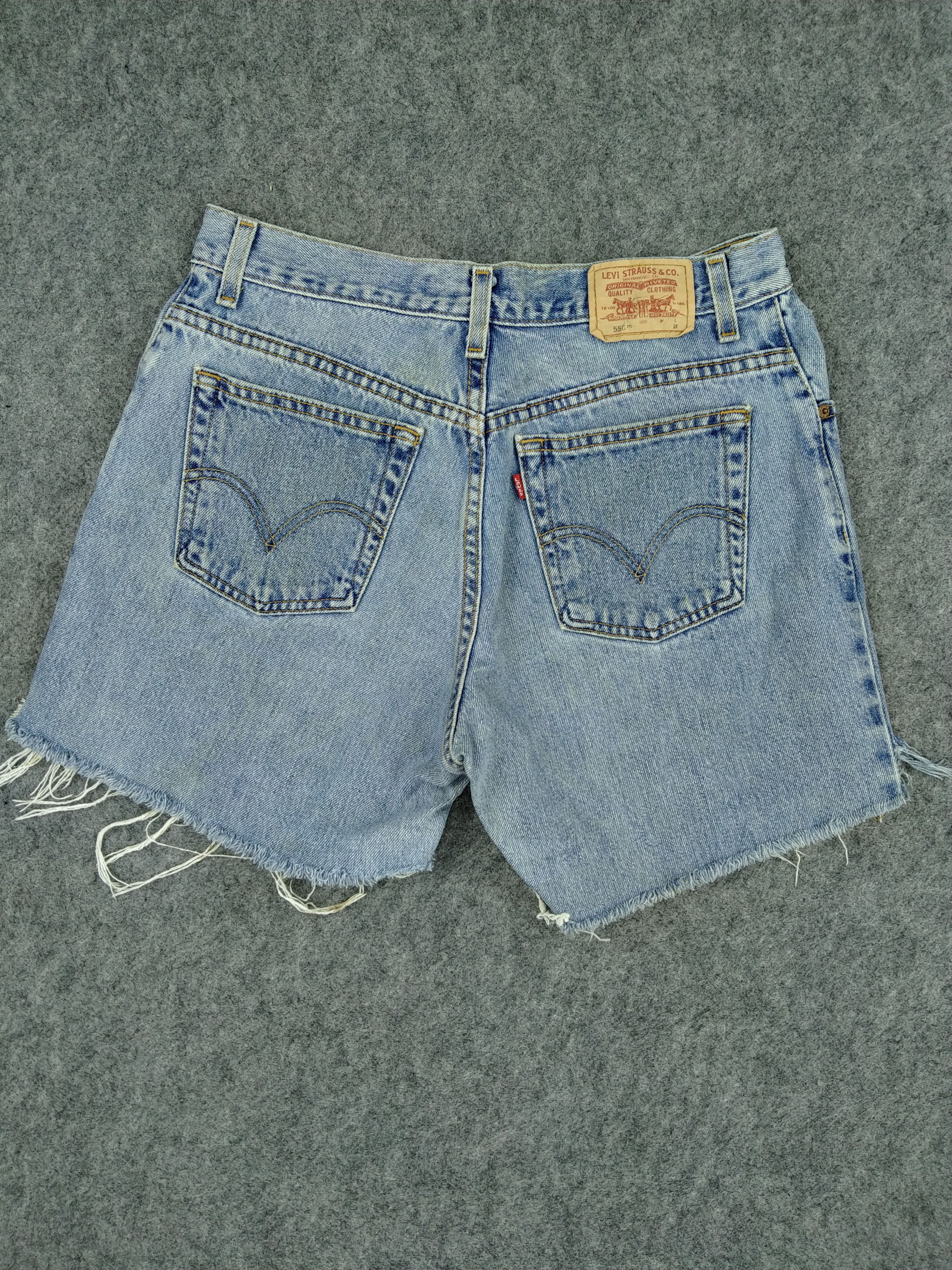 Levi's Vintage Levi's 550 Classic Relaxed Tapered Denim -JN080 Size US 32 / EU 48 - 2 Thumbnail