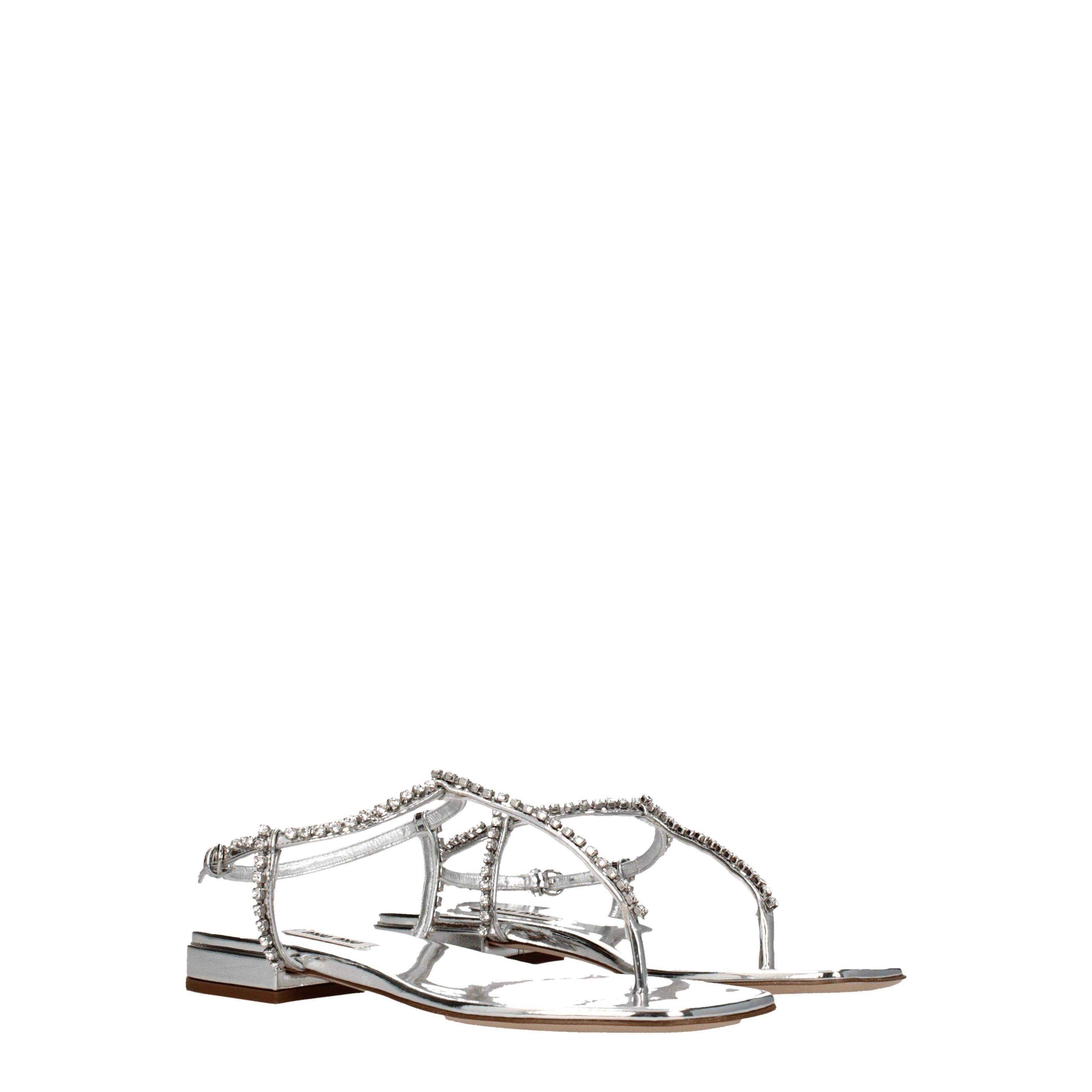 Miu Miu Flip Flops Size US 6.5 / IT 36.5 - 1 Thumbnail