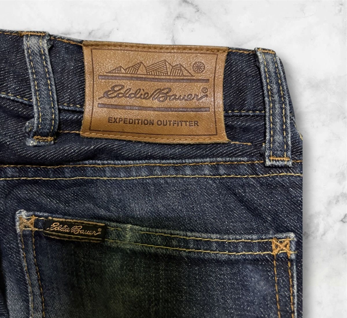 Eddie Bauer Japanese Eddie Bauer Streetwear Jeans Vintage Denim Size US 31 - 12 Thumbnail