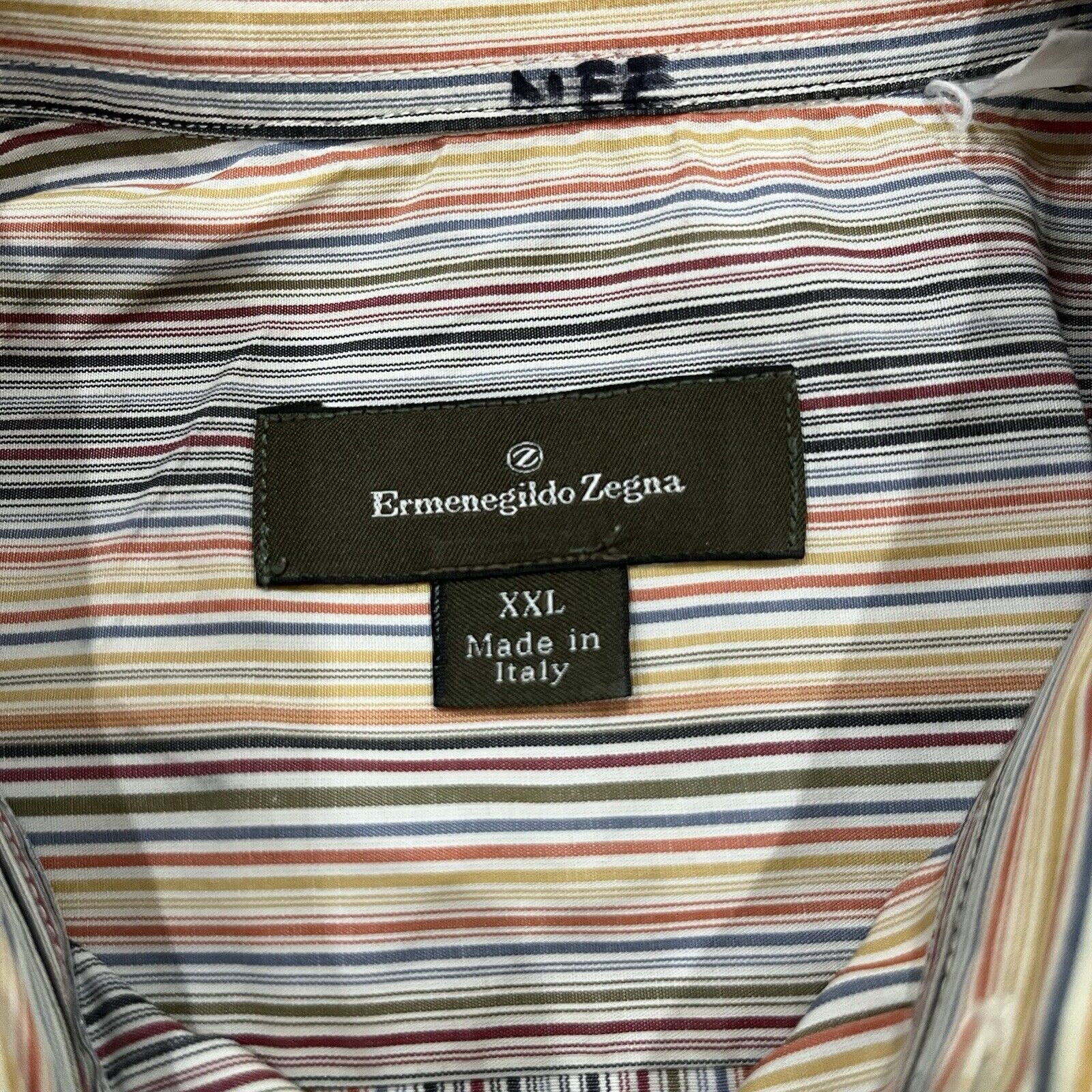 Ermenegildo Zegna Ermenegildo Zegna Shirt Men 2XLarge Multi Color Barcode Size US XXL / EU 58 / 5 - 5 Thumbnail