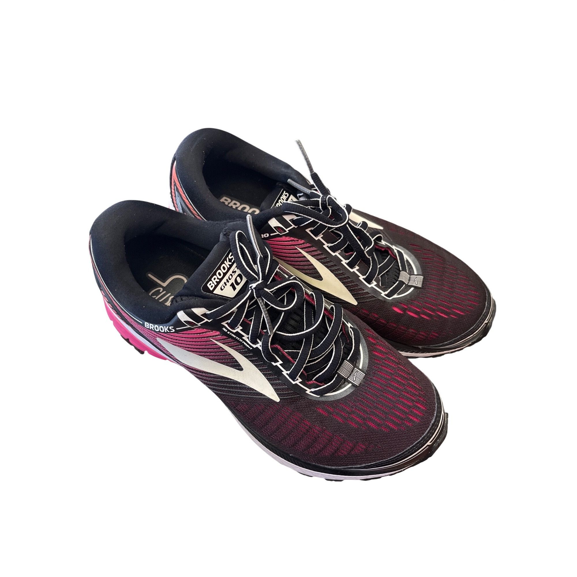 Brooks Brooks Ghost 10 womans red black running sneakers shoes sz 9 Size US 9.5 / IT 39.5 - 13 Thumbnail