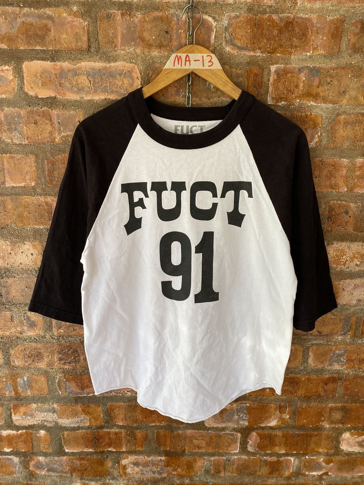 FUCT Vtg FUCT 91 raglan logo Size US M / EU 48-50 / 2 - 2 Thumbnail