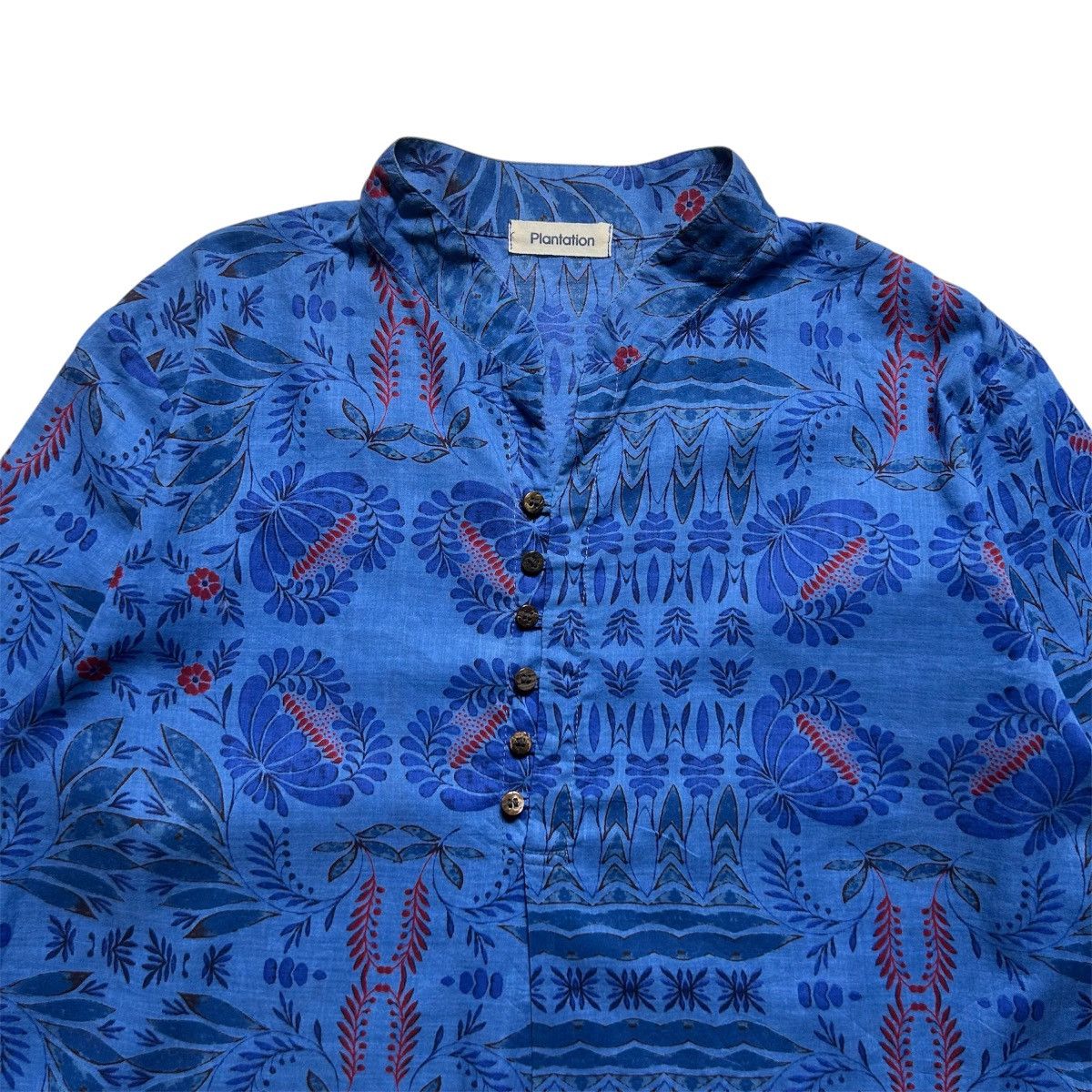 Issey Miyake Vintage Plantation Issey Miyake Graphic Art Tshirt Size L / US 10 / IT 46 - 2 Thumbnail