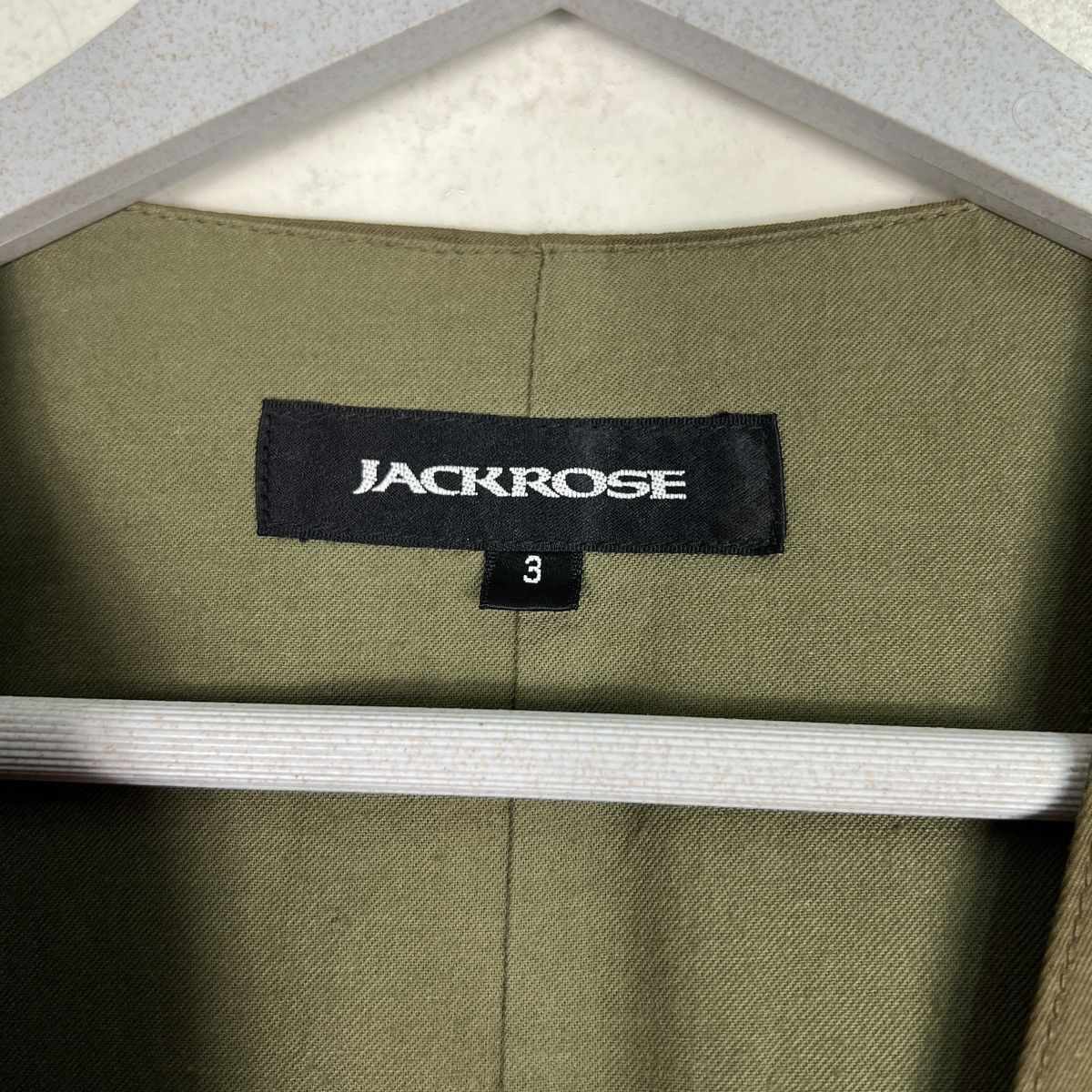 JACKROSE 🔥 JACK ROSE VNECK CARDIGAN KHAKIS JACKET Size US M / EU 48-50 / 2 - 15 Thumbnail