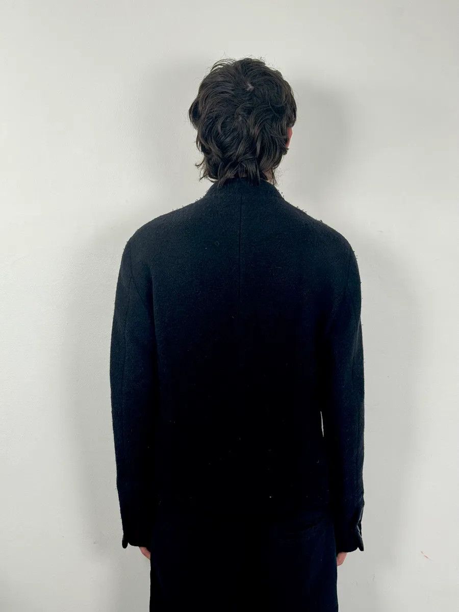 John Galliano AW2018 John Galliano Black Buttoned Wool Classy Jacket Size 42R - 3 Thumbnail