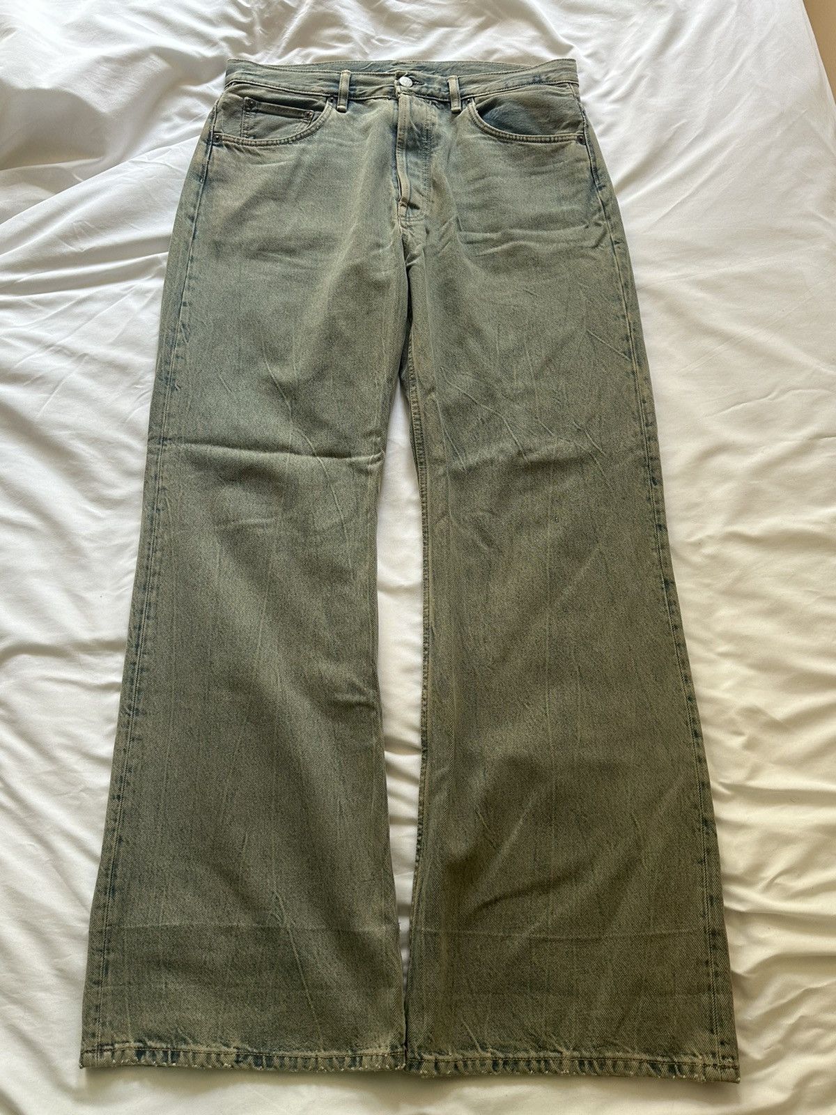 Acne Studios Acne Studios 2021M Delta Loose-Fit Denim | Grailed
