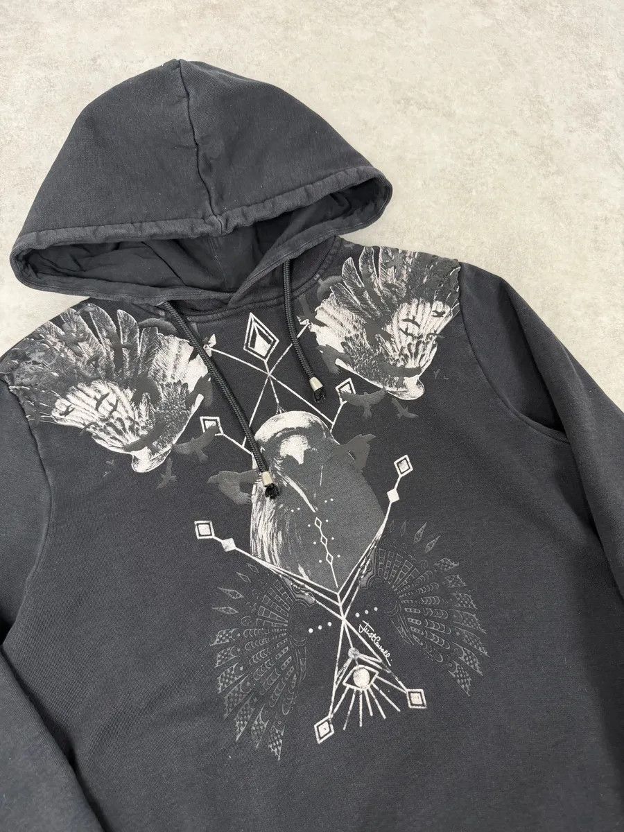 Just Cavalli AW2017 Cavalli Black Bird Zip Hoodie Size US M / EU 48-50 / 2 - 8 Thumbnail