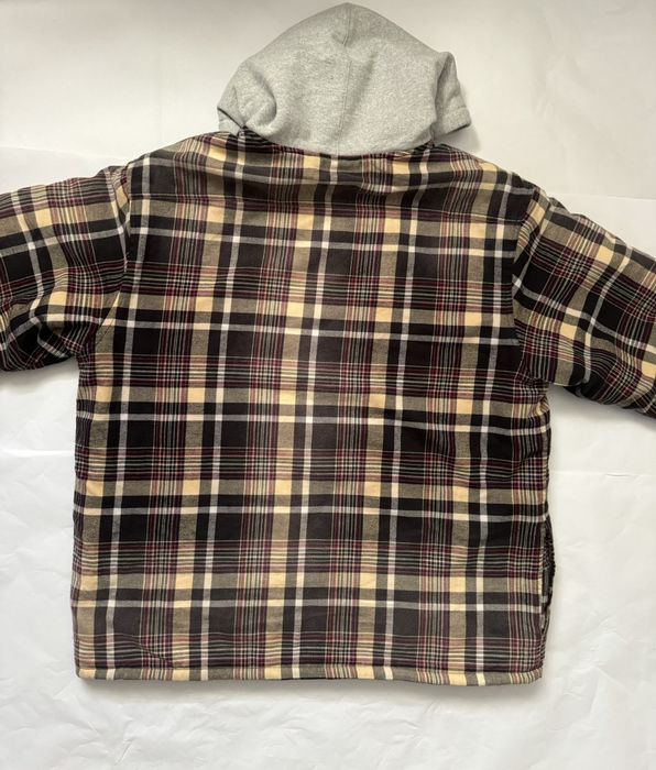 Supreme Supreme Dickies Plaid Hooded Zip Up Shirt | Grailed