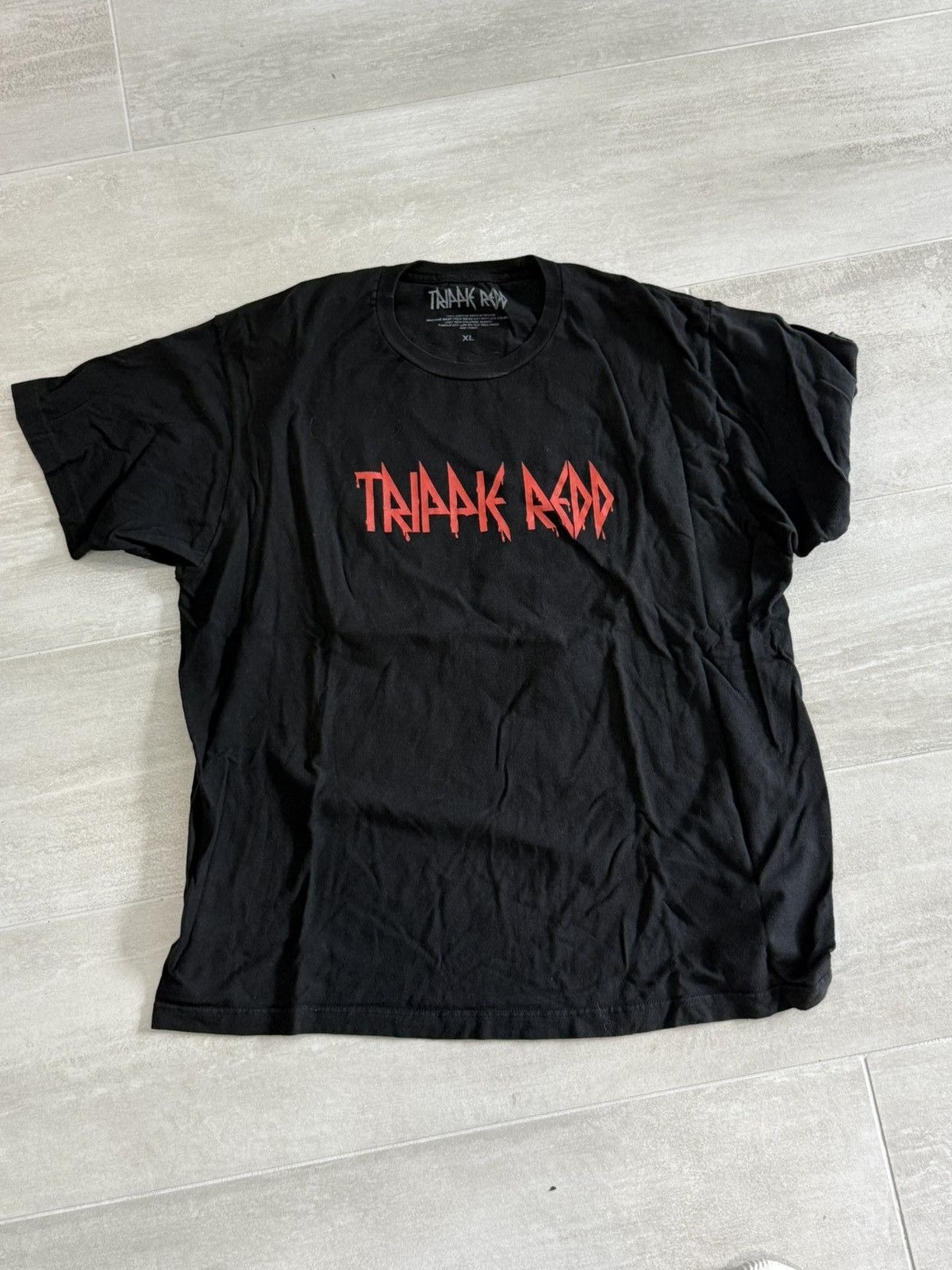 Trippie Redd Trippie Redd Black T shirt Size US XL / EU 56 / 4 - 1 Thumbnail