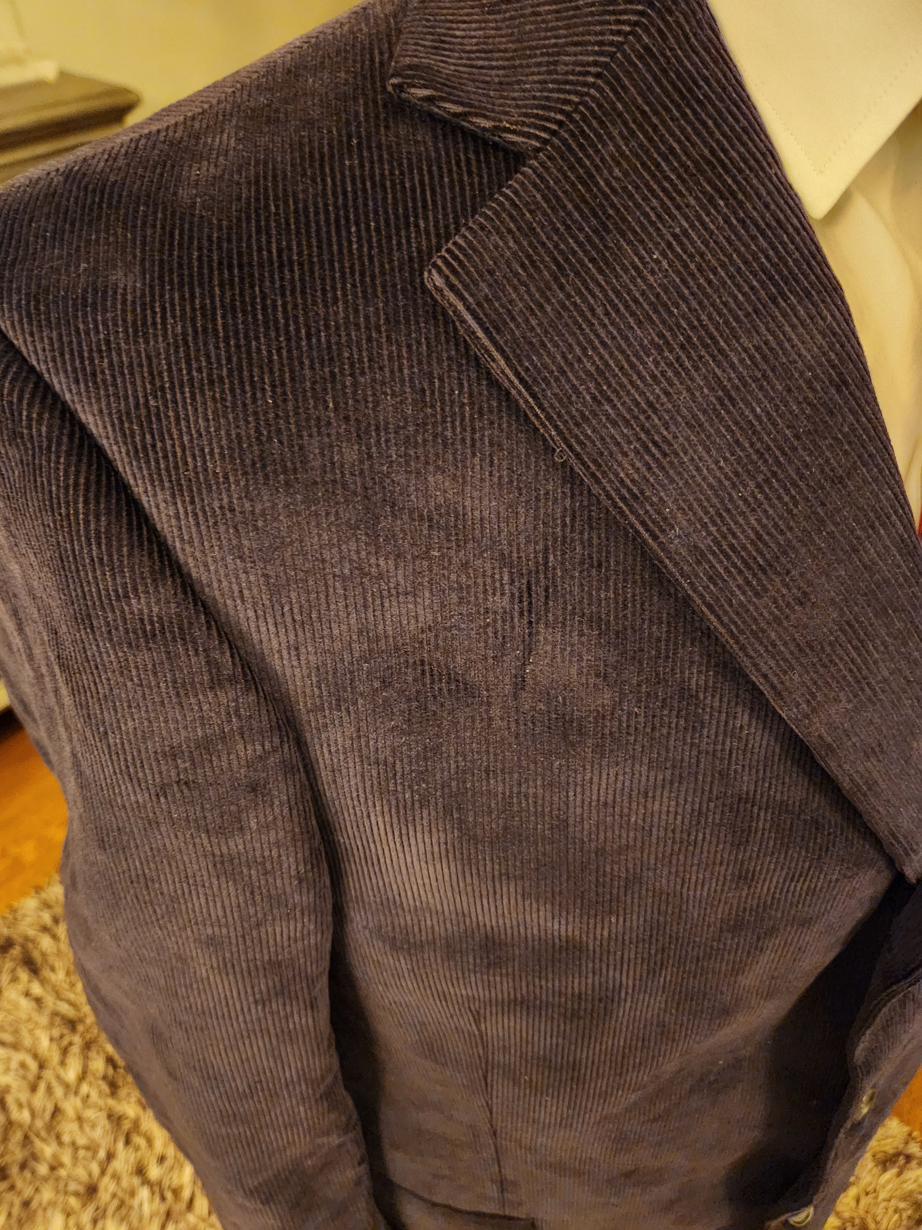 Lands' End Lands End 100% Cotton Corduroy Blazer Size 44R - 3 Thumbnail