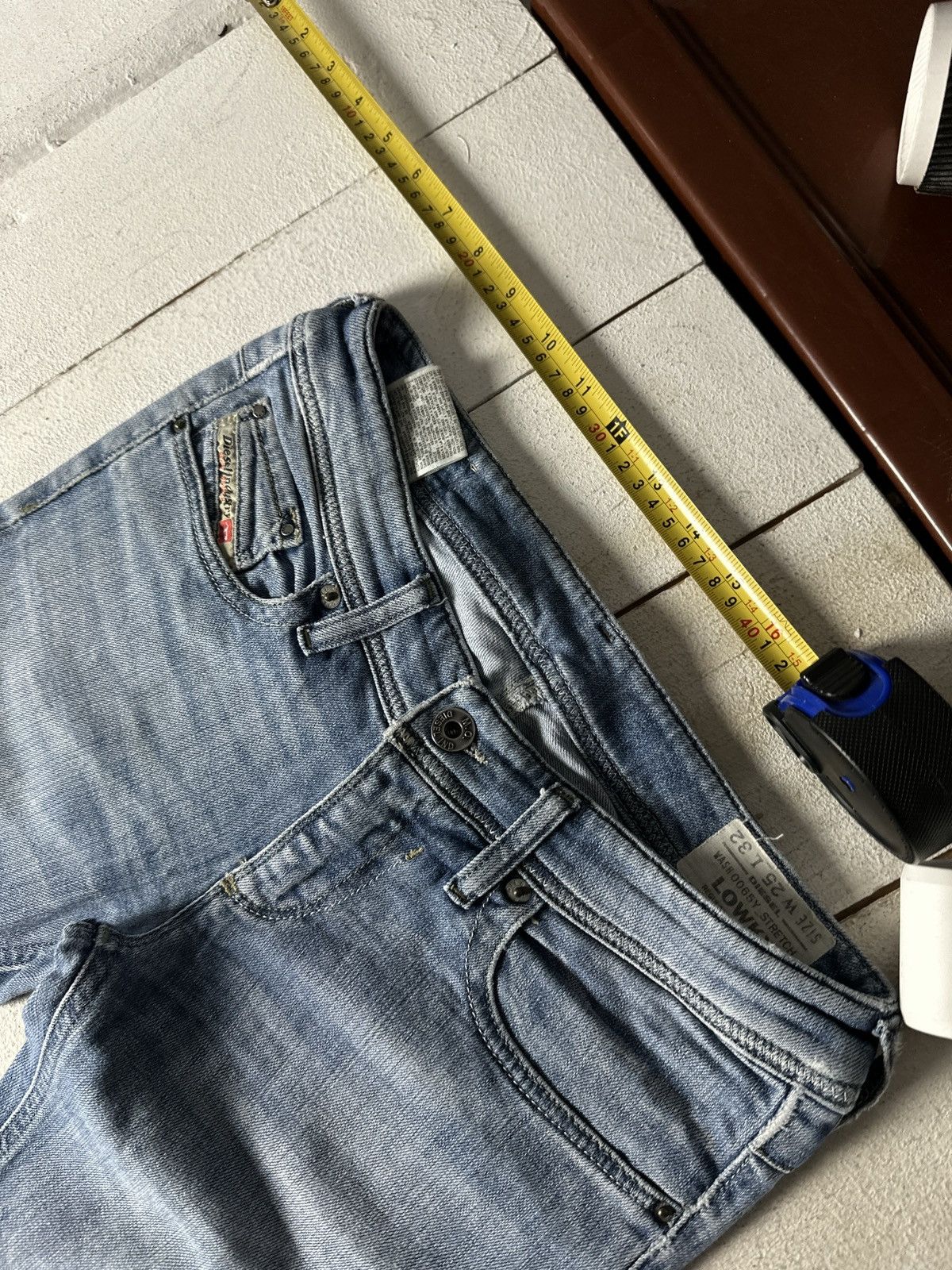 Diesel 🚨Gothic Diesel Regular Slim relax Flared Jeans Womens Size 26" / US 2 / IT 38 - 3 Thumbnail