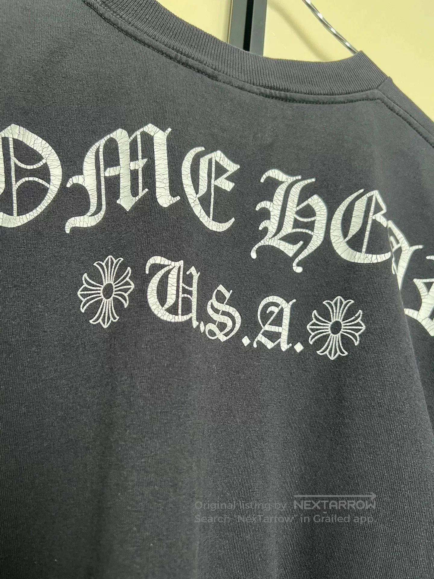 Chrome Hearts Vintage Chrome Hearts 00s Short Sleeve Tee. Size US L / EU 52-54 / 3 - 8 Thumbnail