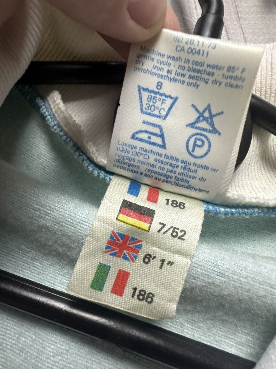 Adidas × Vintage Vintage adidas retro jacket West Germany size L blue rare Size US L / EU 52-54 / 3 - 6 Thumbnail