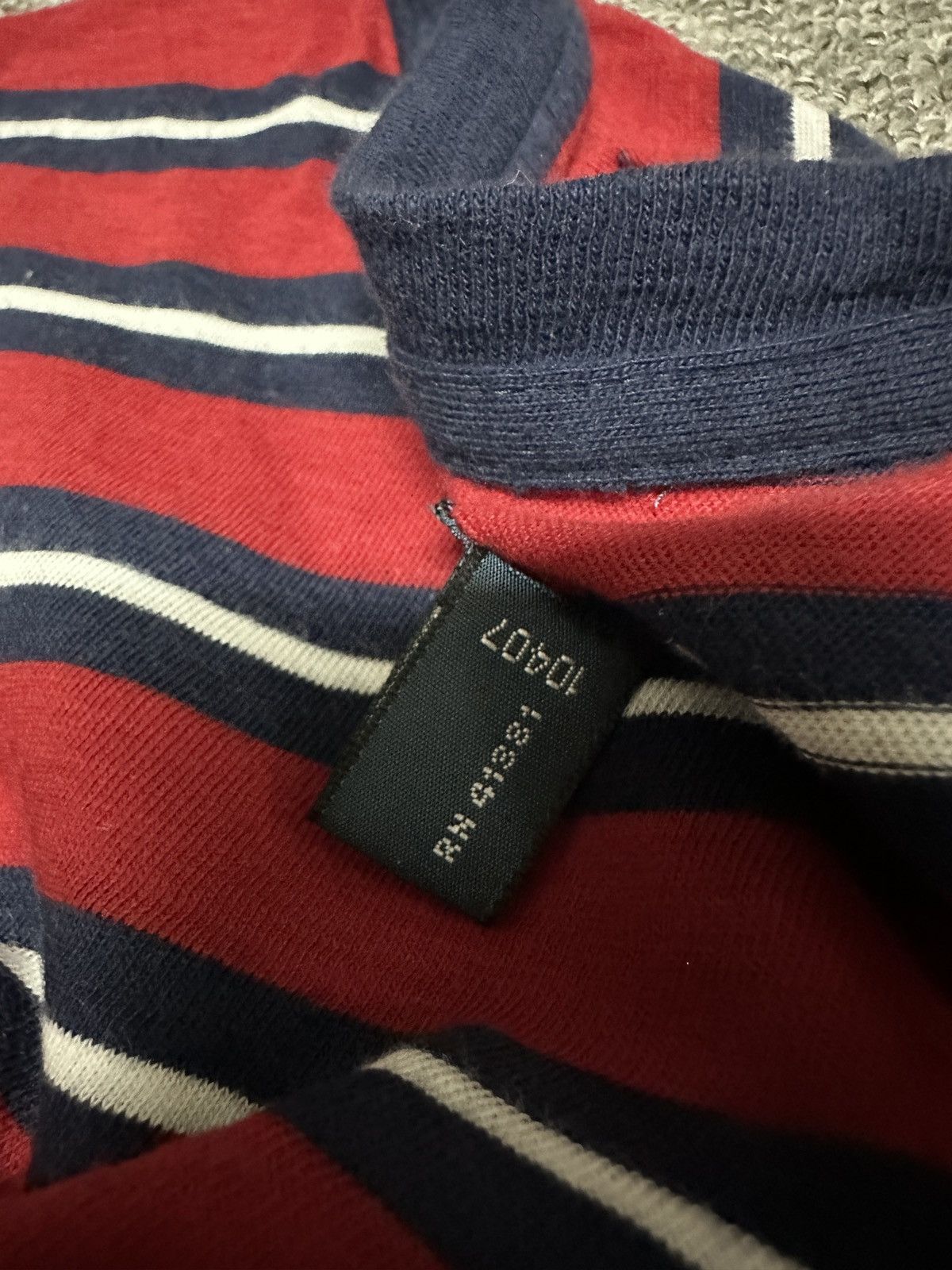 Polo Ralph Lauren POLO RALPH LAUREN STRIPE POCKET T SHIRT Size US S / EU 44-46 / 1 - 6 Thumbnail