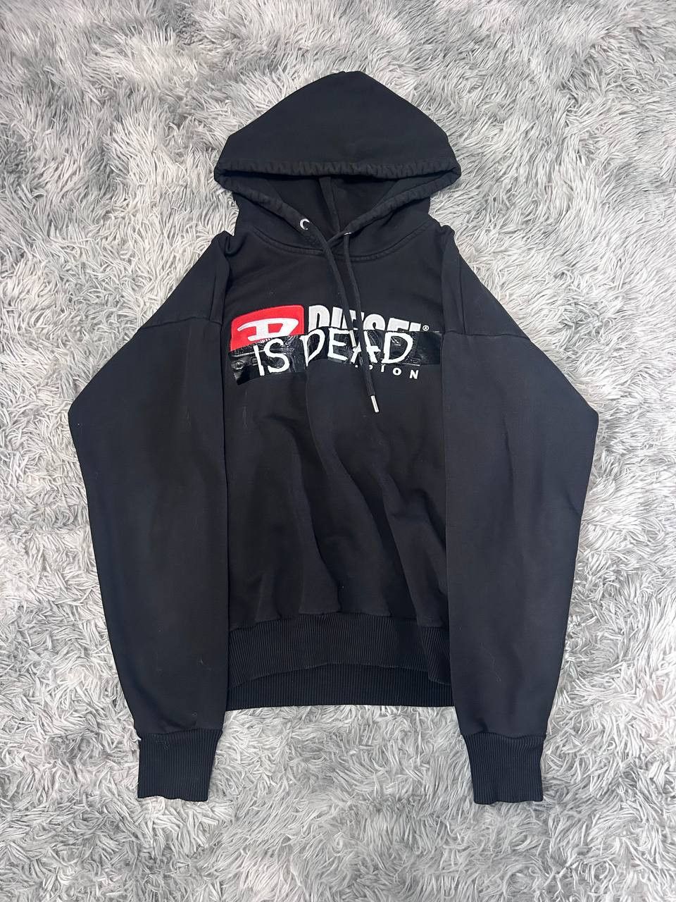 Diesel Diesel is Dead Hoodie Black - Size XS Size US XS / EU 42 / 0 - 1 Thumbnail